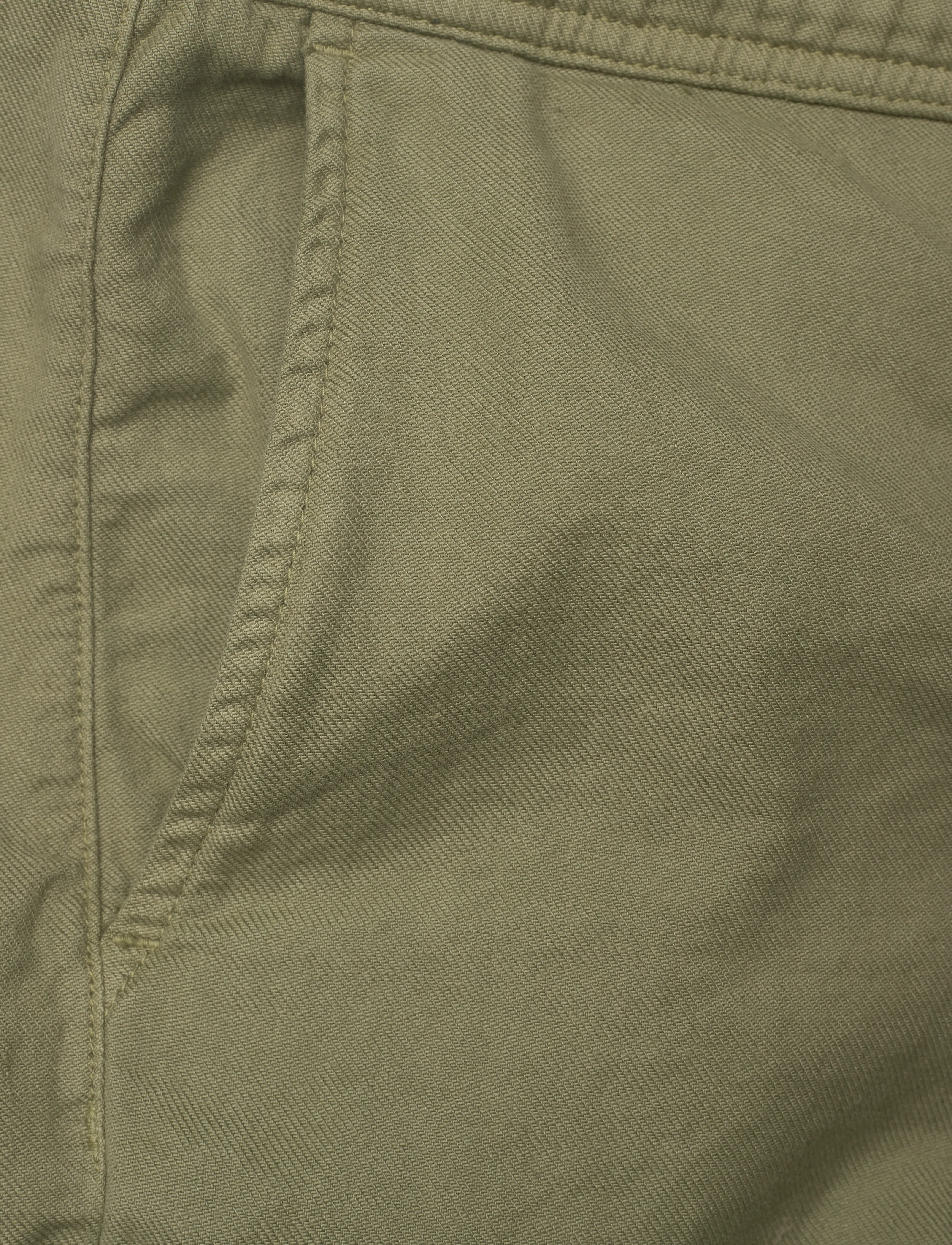 Morris - Fenix Linen Shorts - hørshorts - olive - 2