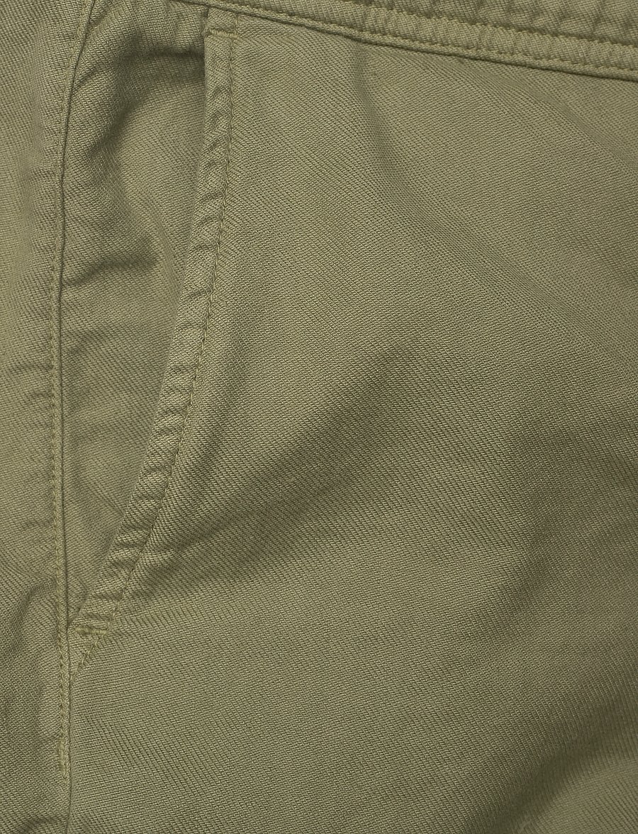 Morris - Fenix Linen Shorts - linased lühikesed püksid - olive - 2
