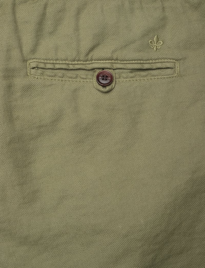 Morris - Fenix Linen Shorts - linneshorts - olive - 4