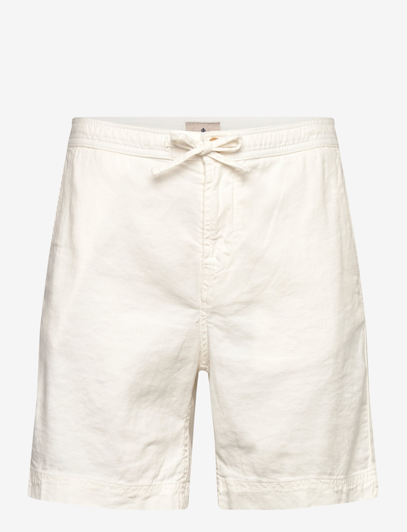 Morris - Fenix Linen Shorts - hörstuttbuxur - white - 0