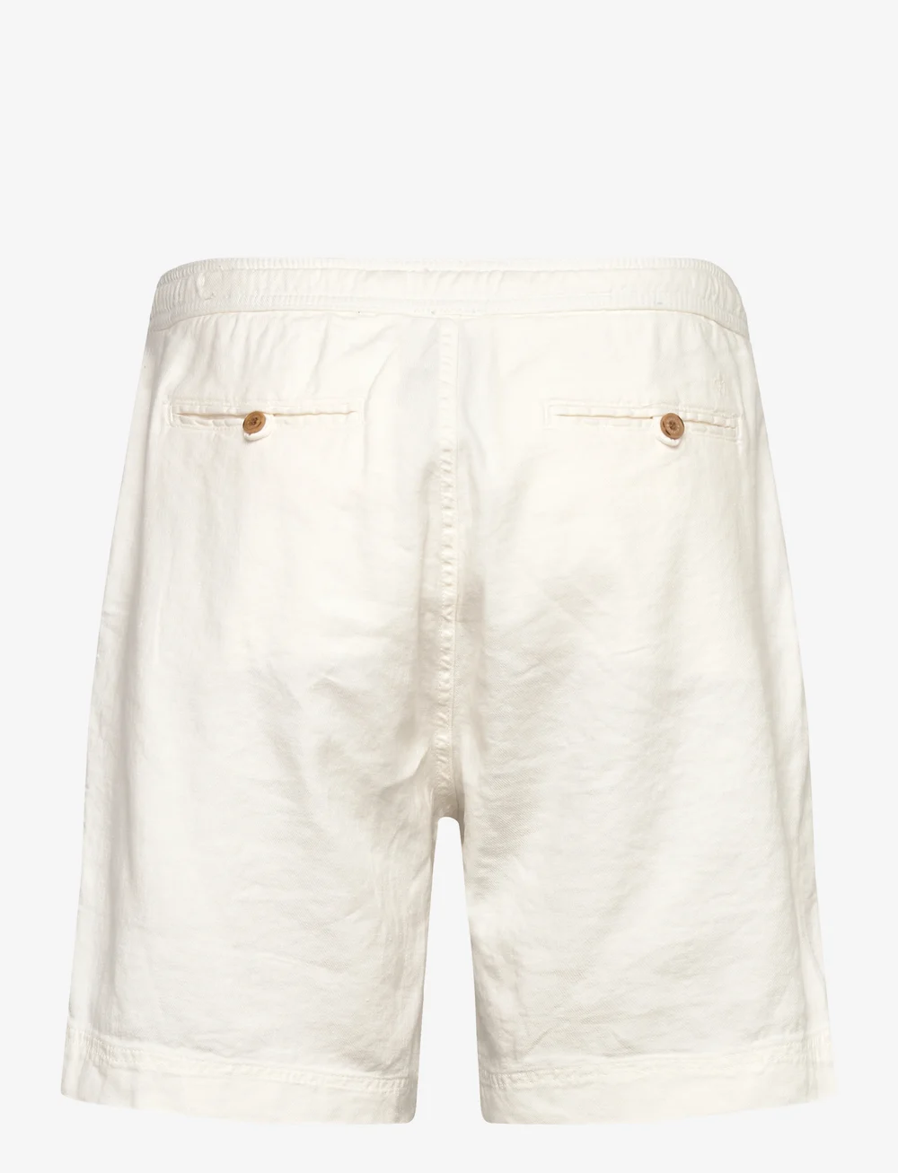 Morris - Fenix Linen Shorts - linneshorts - white - 1