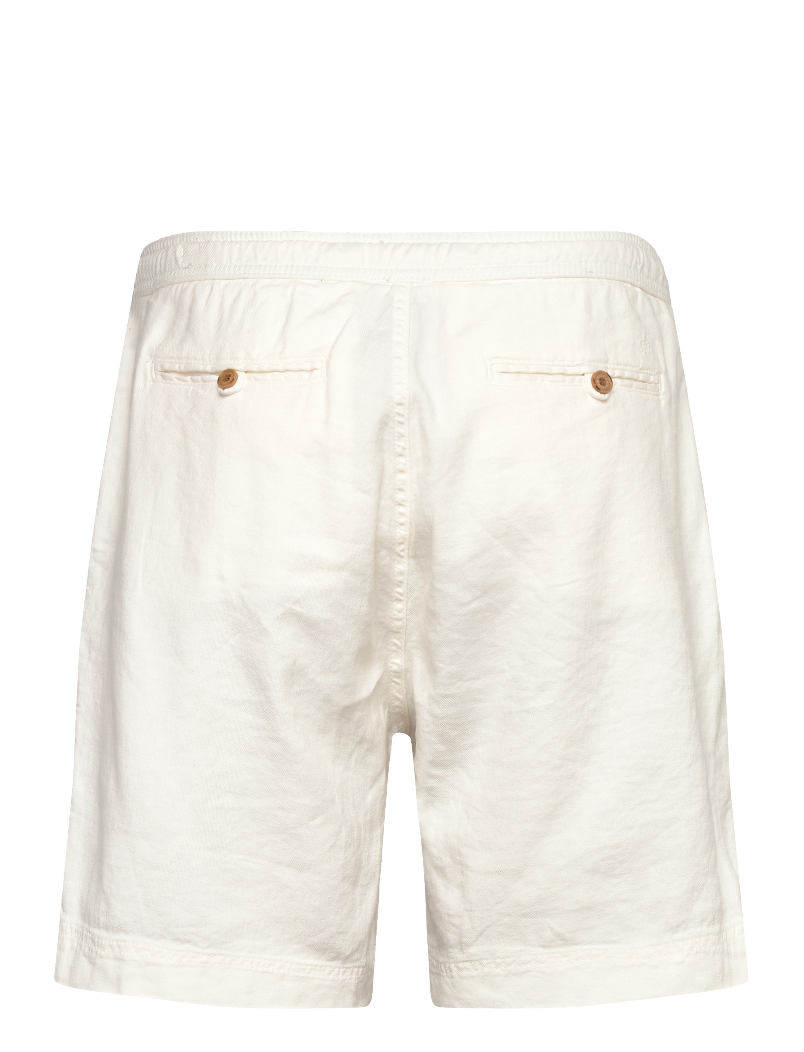 Morris - Fenix Linen Shorts - shorts en lin - white - 1