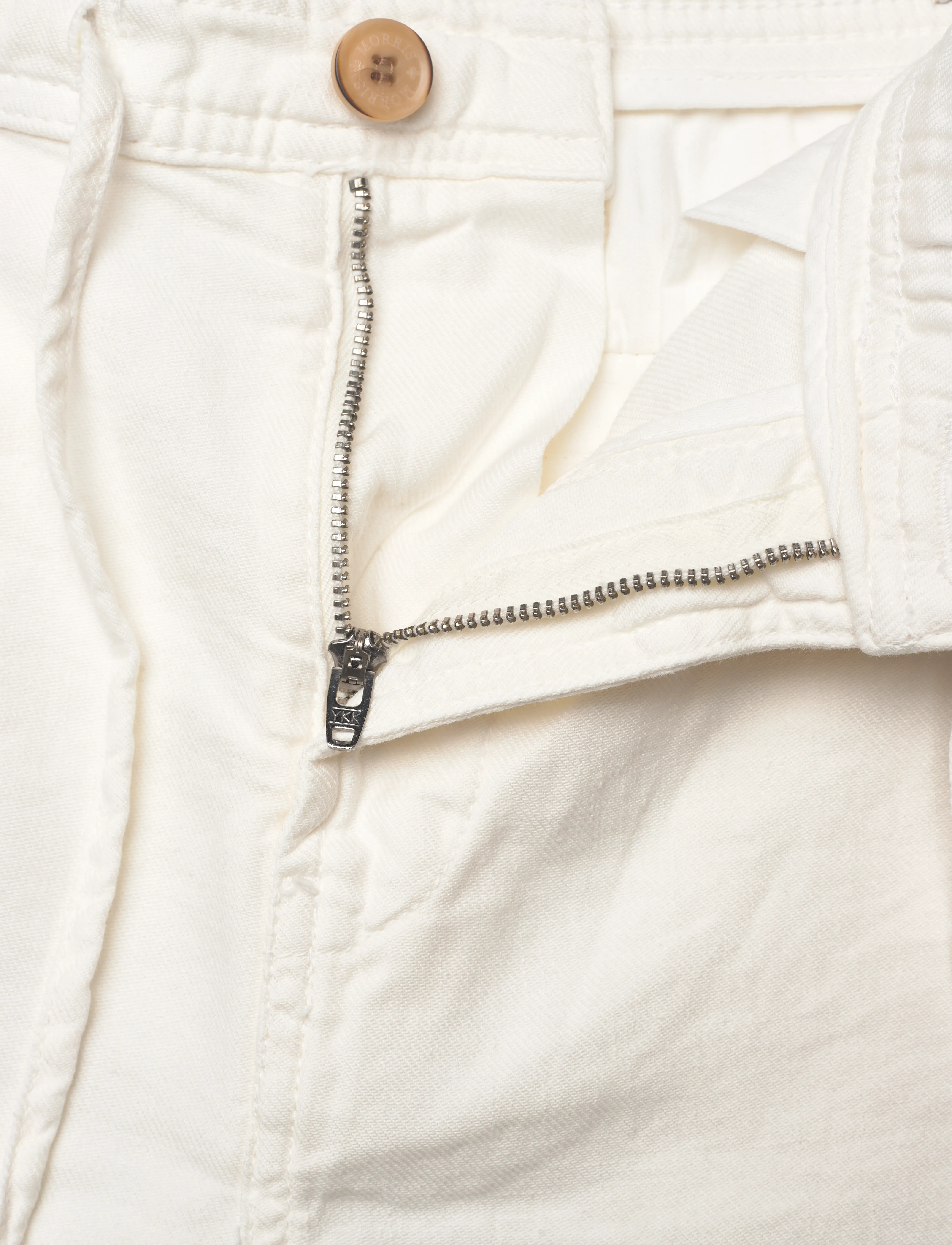 Morris - Fenix Linen Shorts - shorts en lin - white - 3