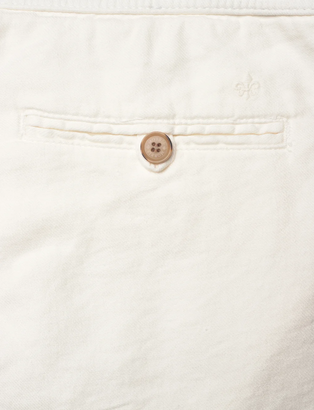 Morris - Fenix Linen Shorts - linneshorts - white - 4