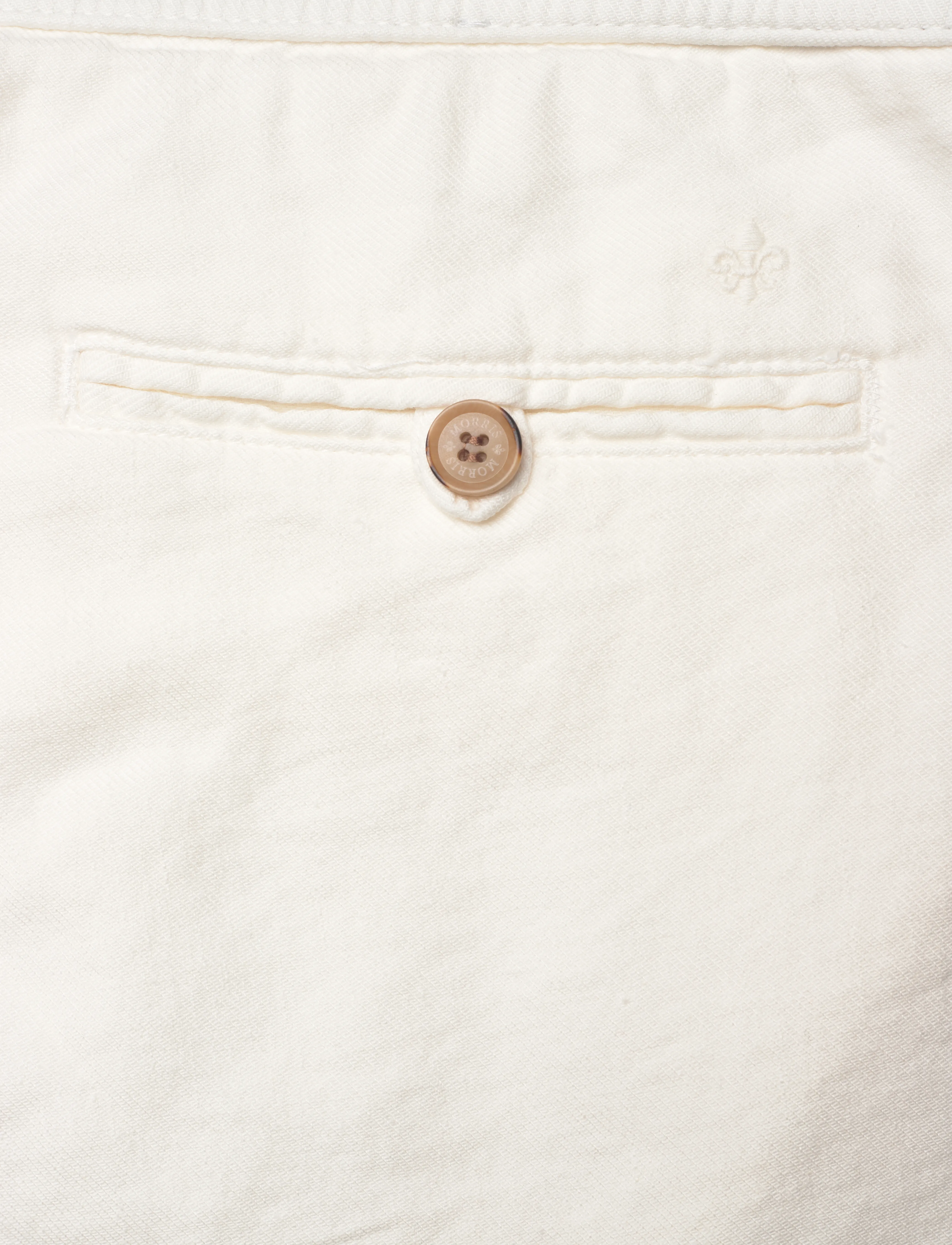 Morris - Fenix Linen Shorts - shorts en lin - white - 4