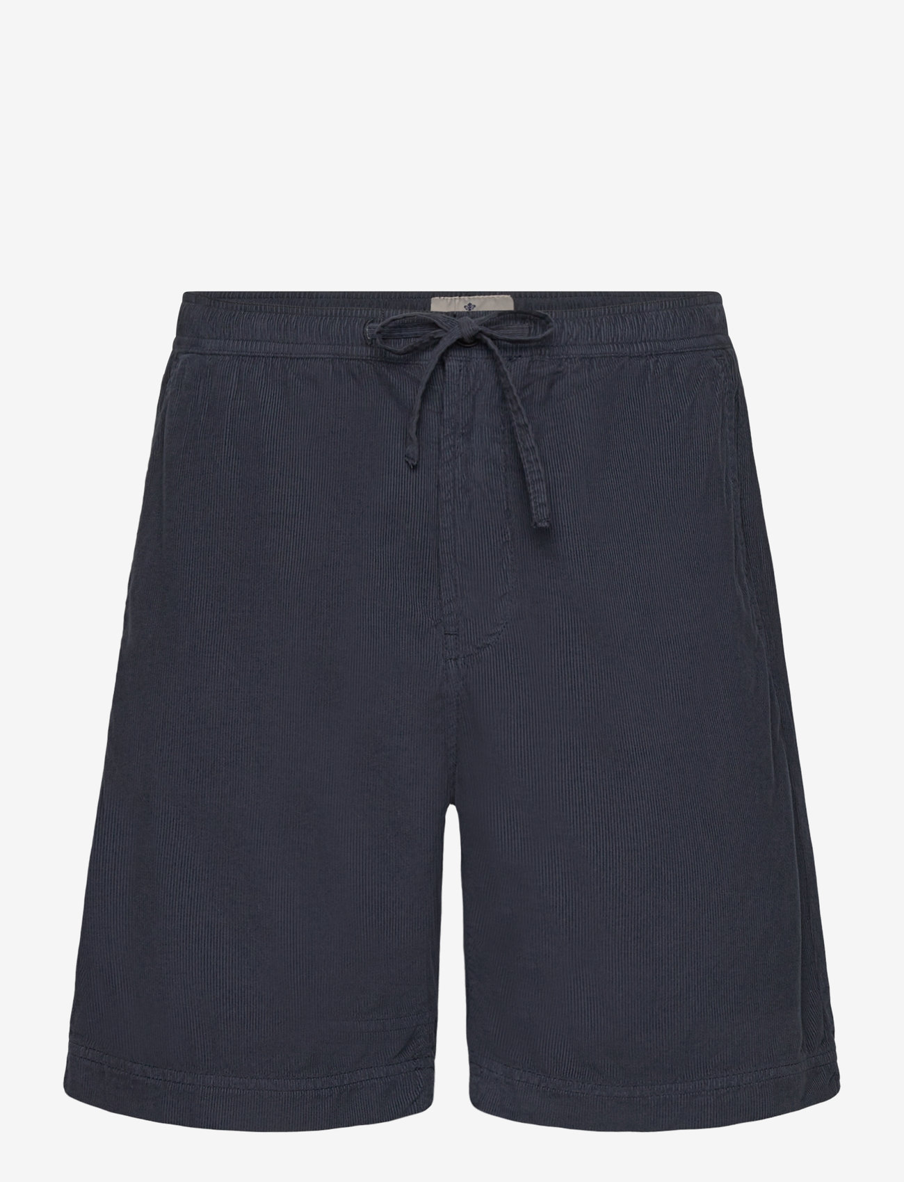 Morris - Fenix Cord Shorts - casual shorts - blue - 0