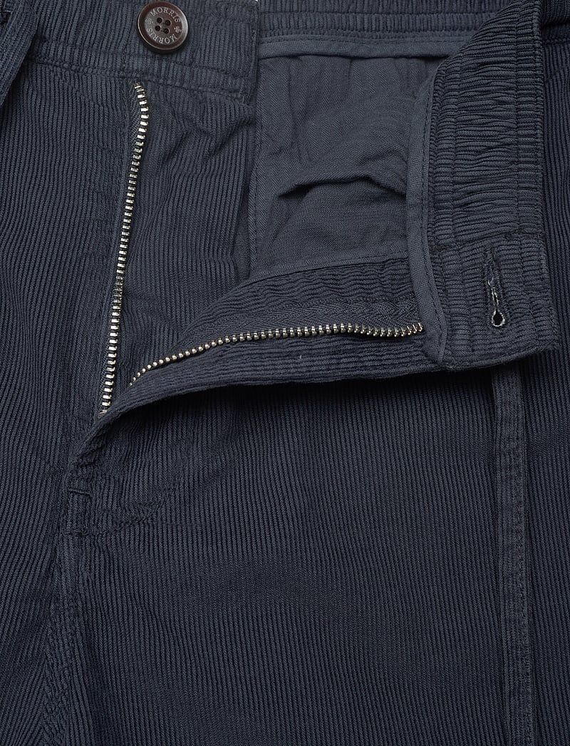 Morris - Fenix Cord Shorts - casual shorts - blue - 3