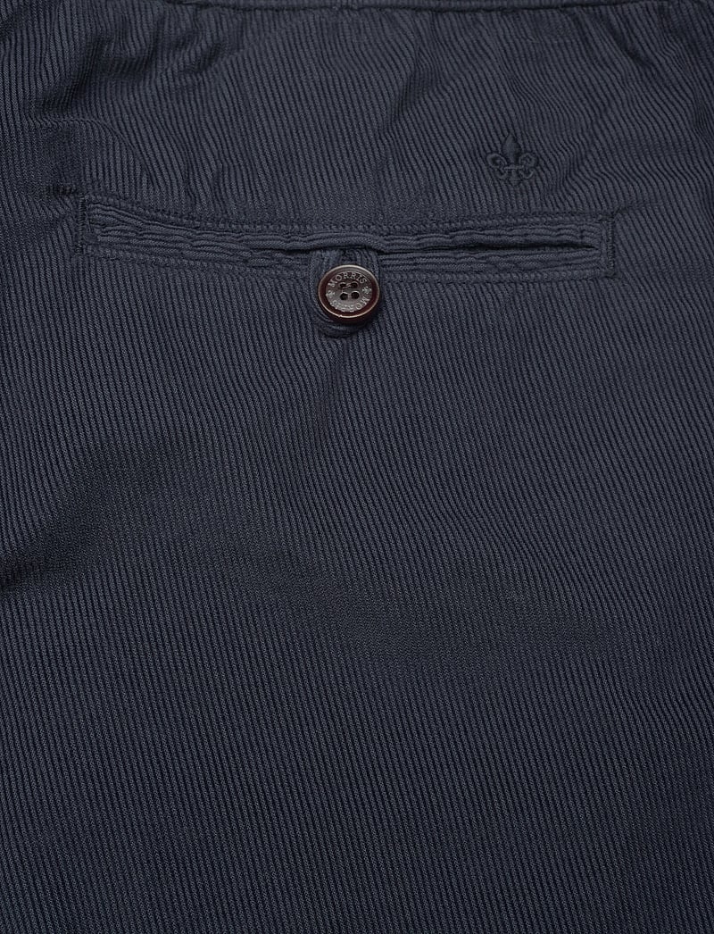 Morris - Fenix Cord Shorts - casual shorts - blue - 4