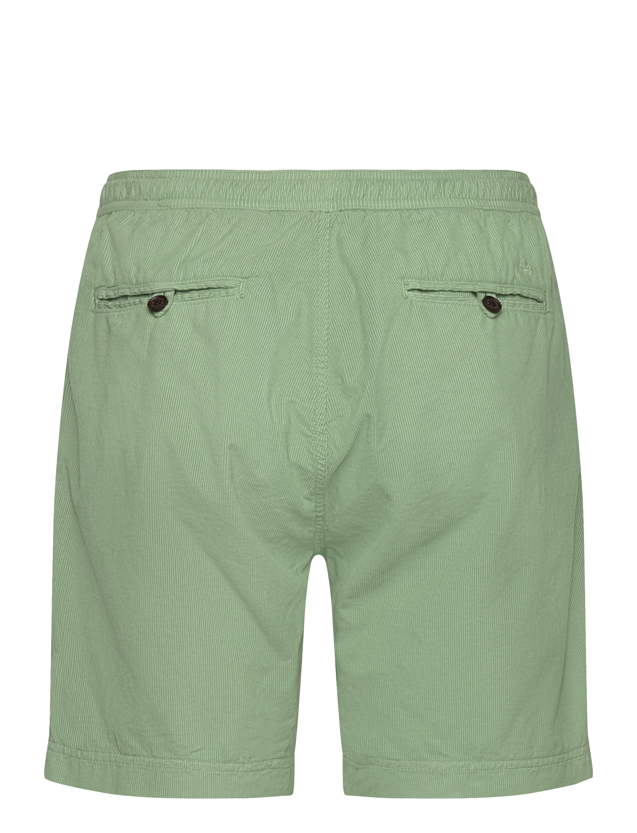 Morris - Fenix Cord Shorts - casual shorts - green - 1
