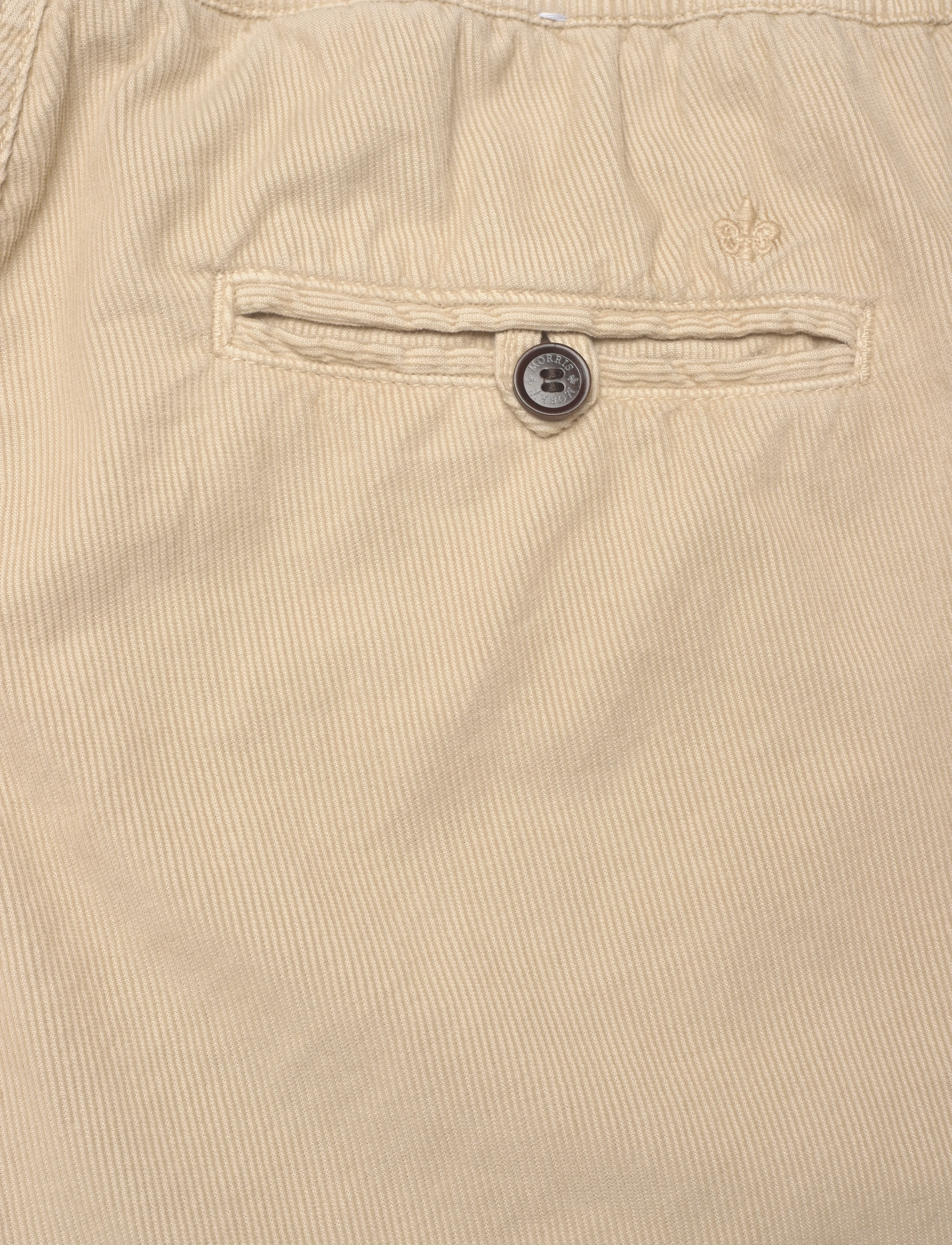 Morris - Fenix Cord Shorts - casual shorts - khaki - 4
