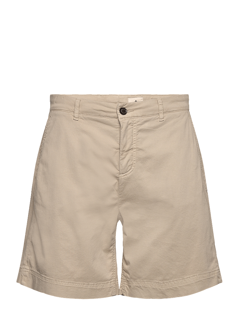 Morris - Duke Relaxed Chino Shorts - chinos shorts - khaki - 0