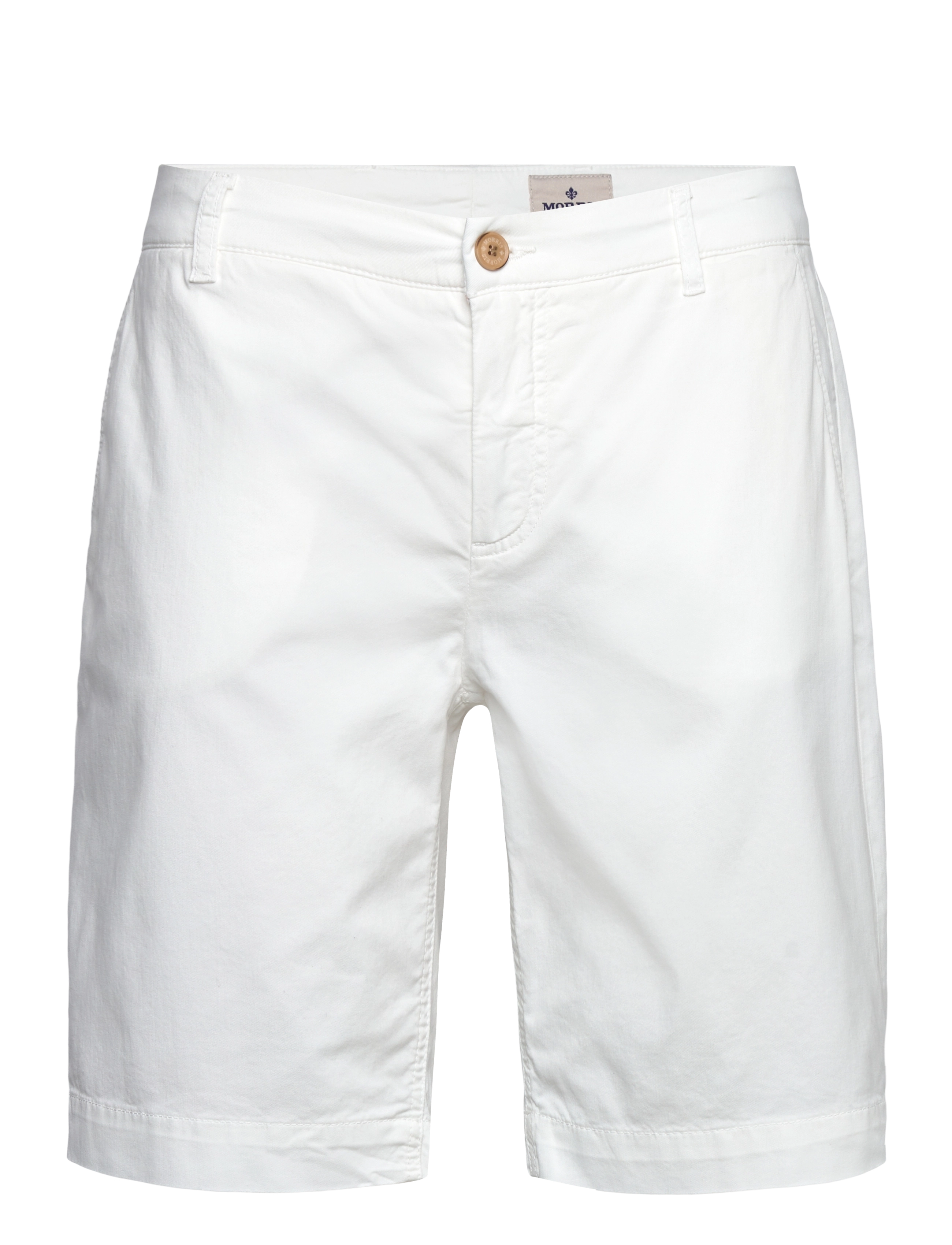 Morris Jeffrey Summer Chino Shorts 10" - Morris Stockholm - OFF WHITE / white