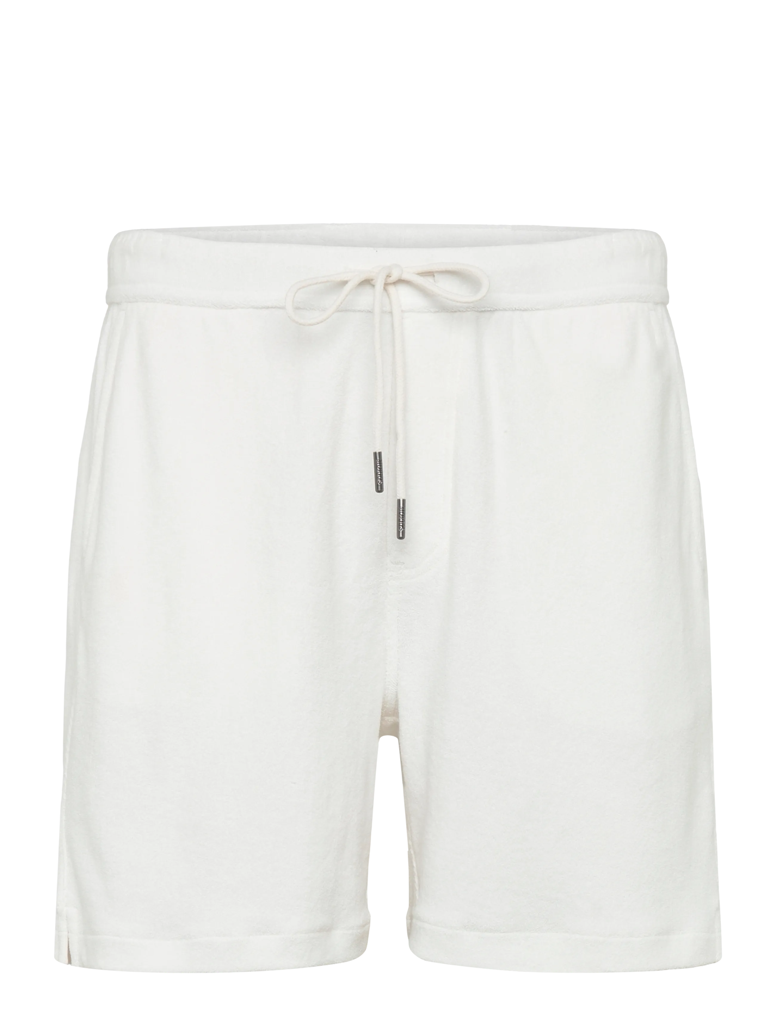 Morris Delon Terry Shorts - Szorty - OFF WHITE / cream