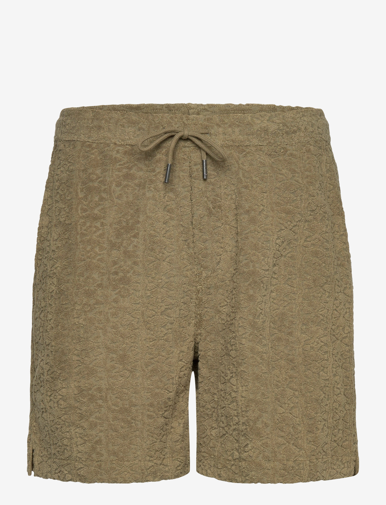 Morris - Shellby Terry Shorts - casual shorts - olive - 0