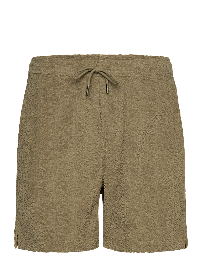 Morris Shellby Terry Shorts - Vabaaja lühikesed püksid - OLIVE / khaki/green