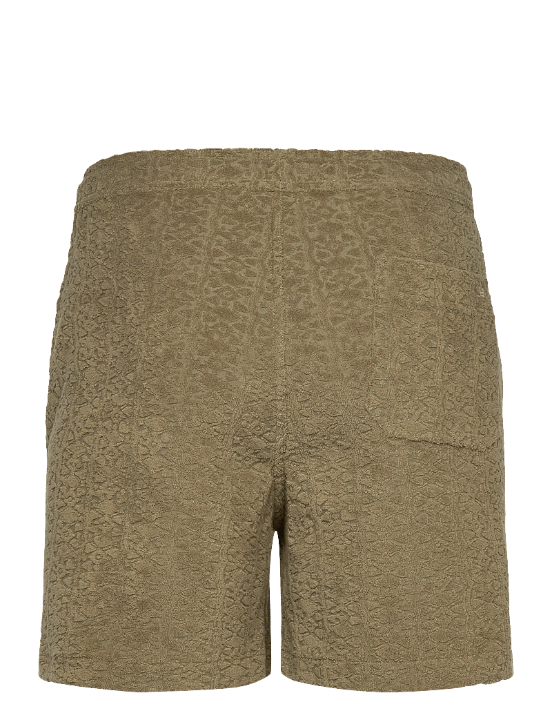 Morris - Shellby Terry Shorts - casual shorts - olive - 1