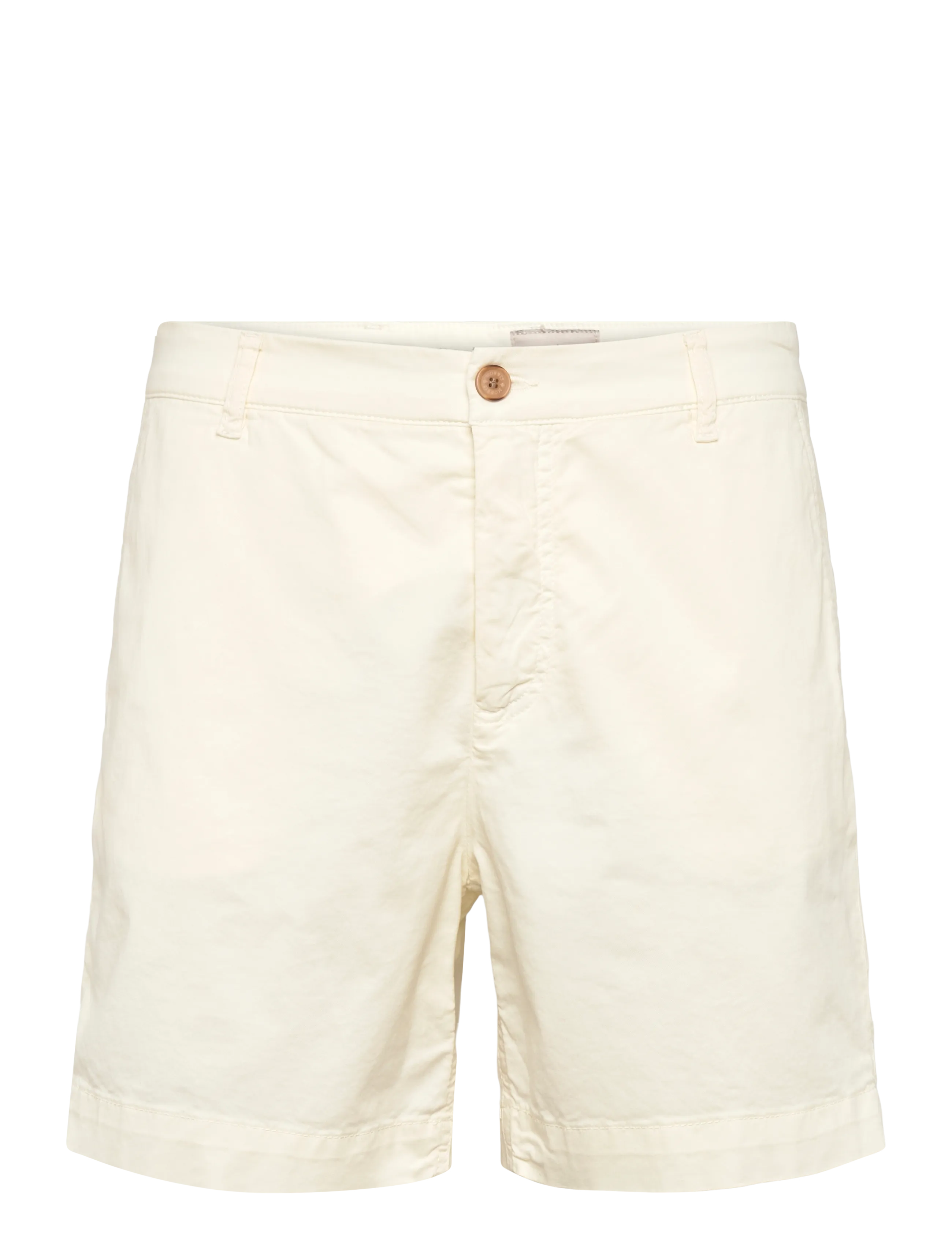 Morris Jeffrey Summer Chino Shorts 7" - Tøj - OFF WHITE / cream