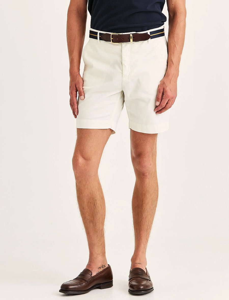 Morris - Jeffrey Summer Chino Shorts 7" - chinos shorts - off white - 0