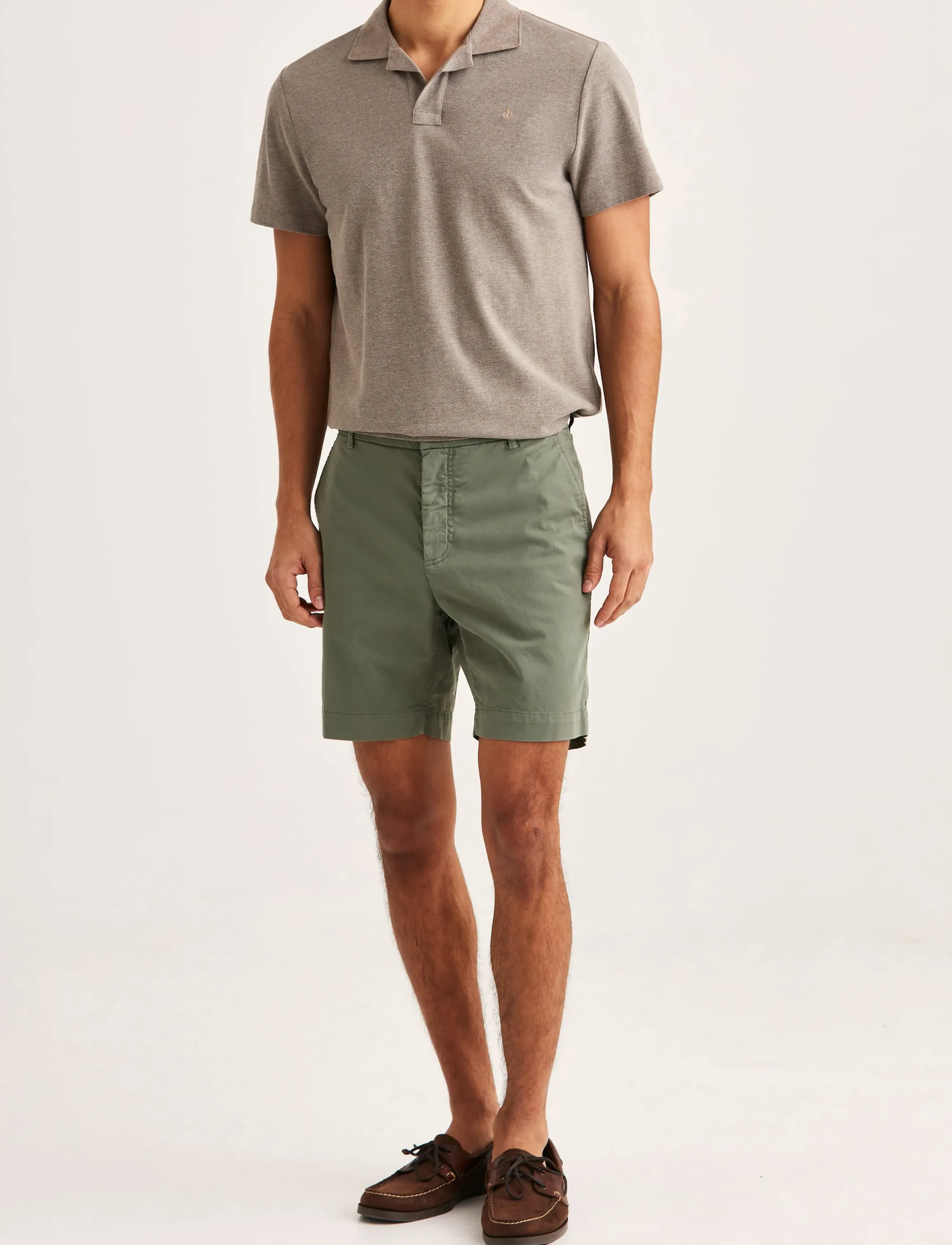 Morris - Jeffrey Summer Chino Shorts 7" - chinos shorts - olive - 3
