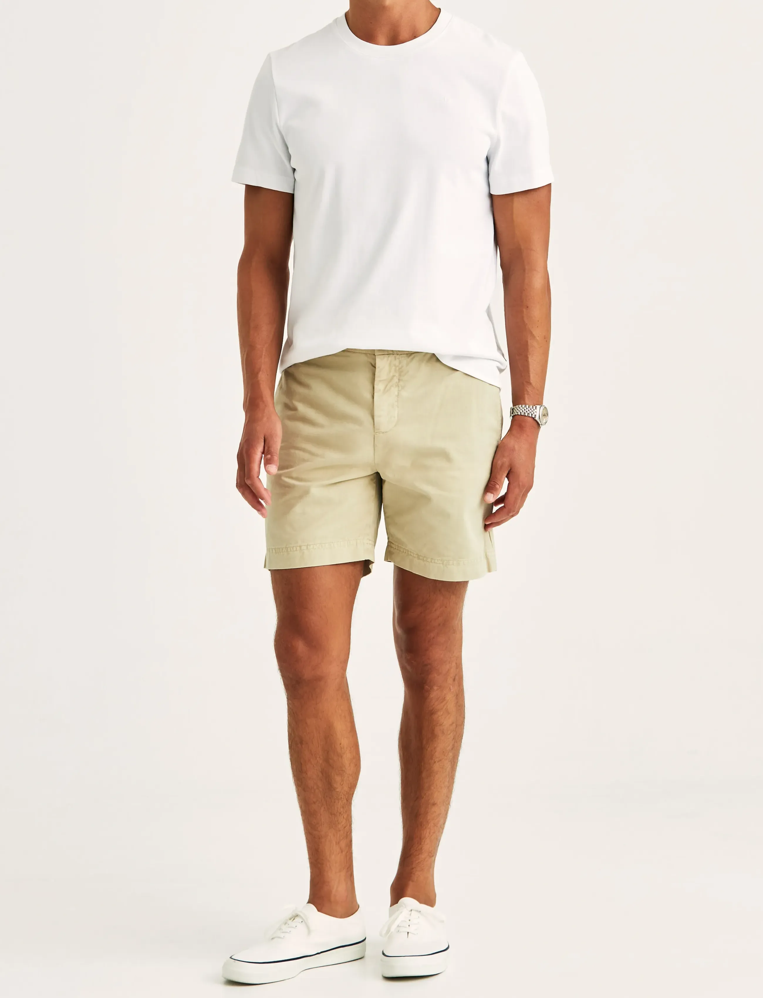 Morris - Morris Original Chino Shorts - chinos shorts - khaki - 3