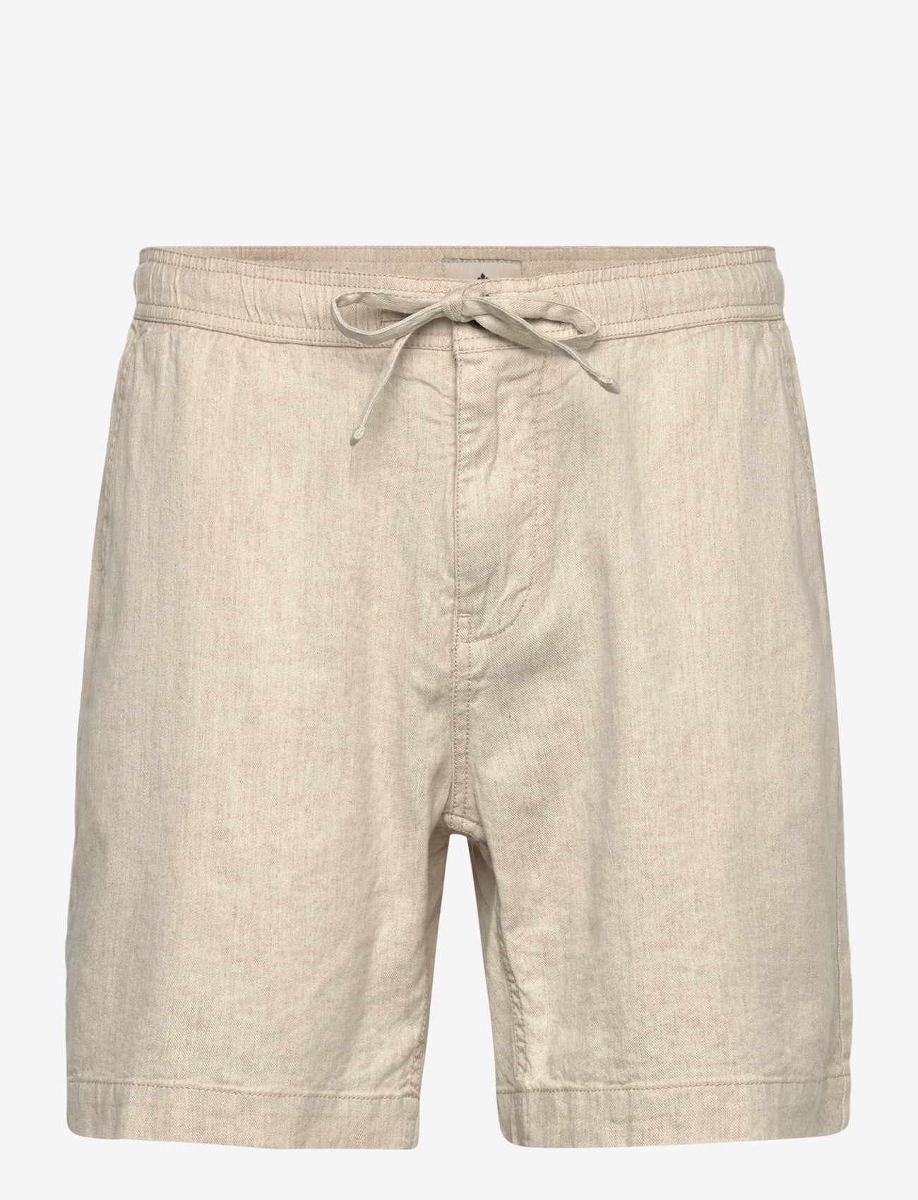 Morris - Fenix Linen Shorts - leinen-shorts - creme - 0