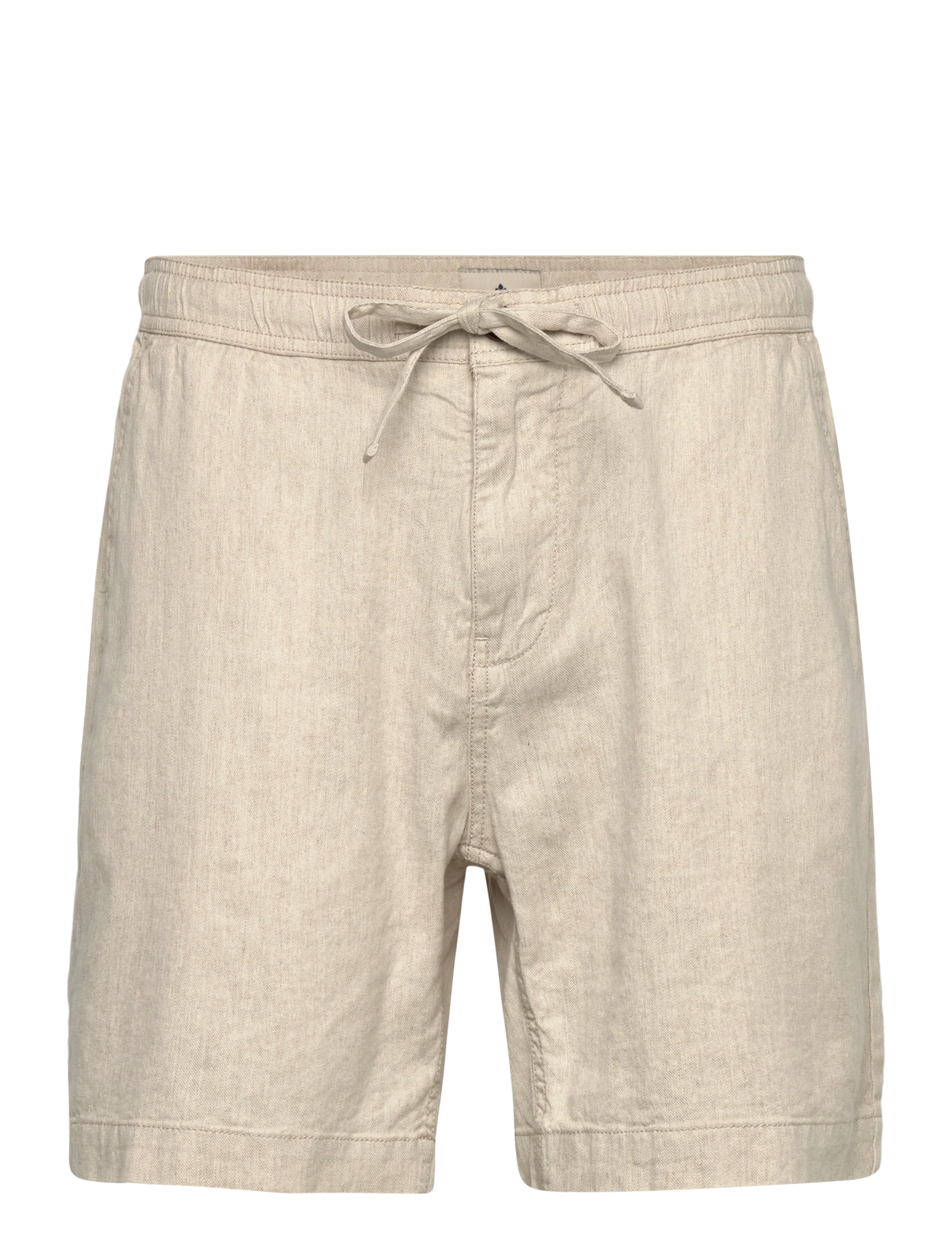 Morris - Fenix Linen Shorts - leinen-shorts - creme - 0