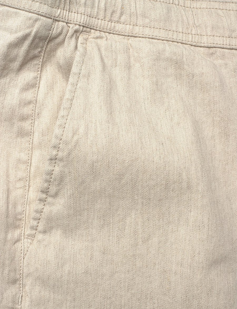 Morris - Fenix Linen Shorts - leinen-shorts - creme - 2