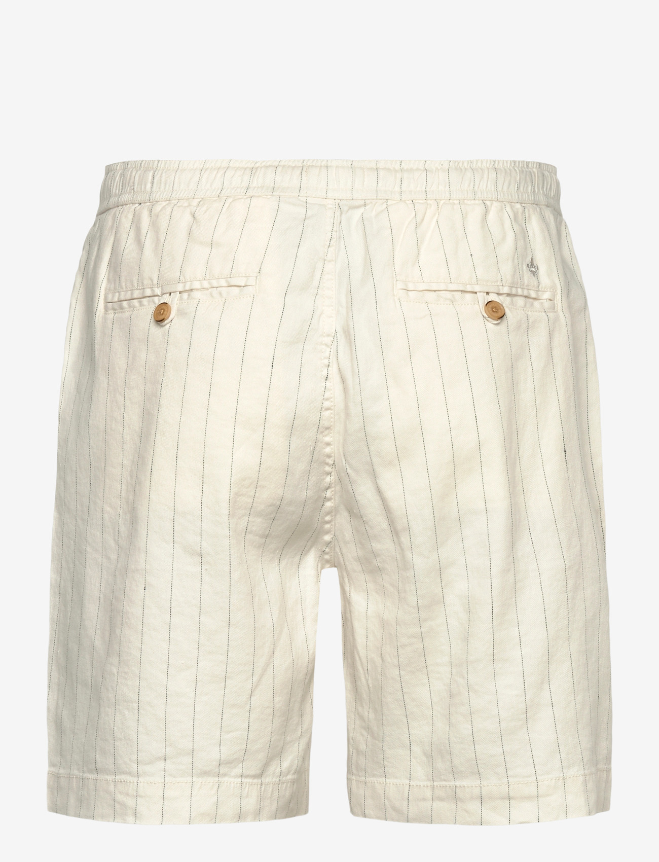Morris - Fenix Linen Shorts - hørshorts - off white - 1