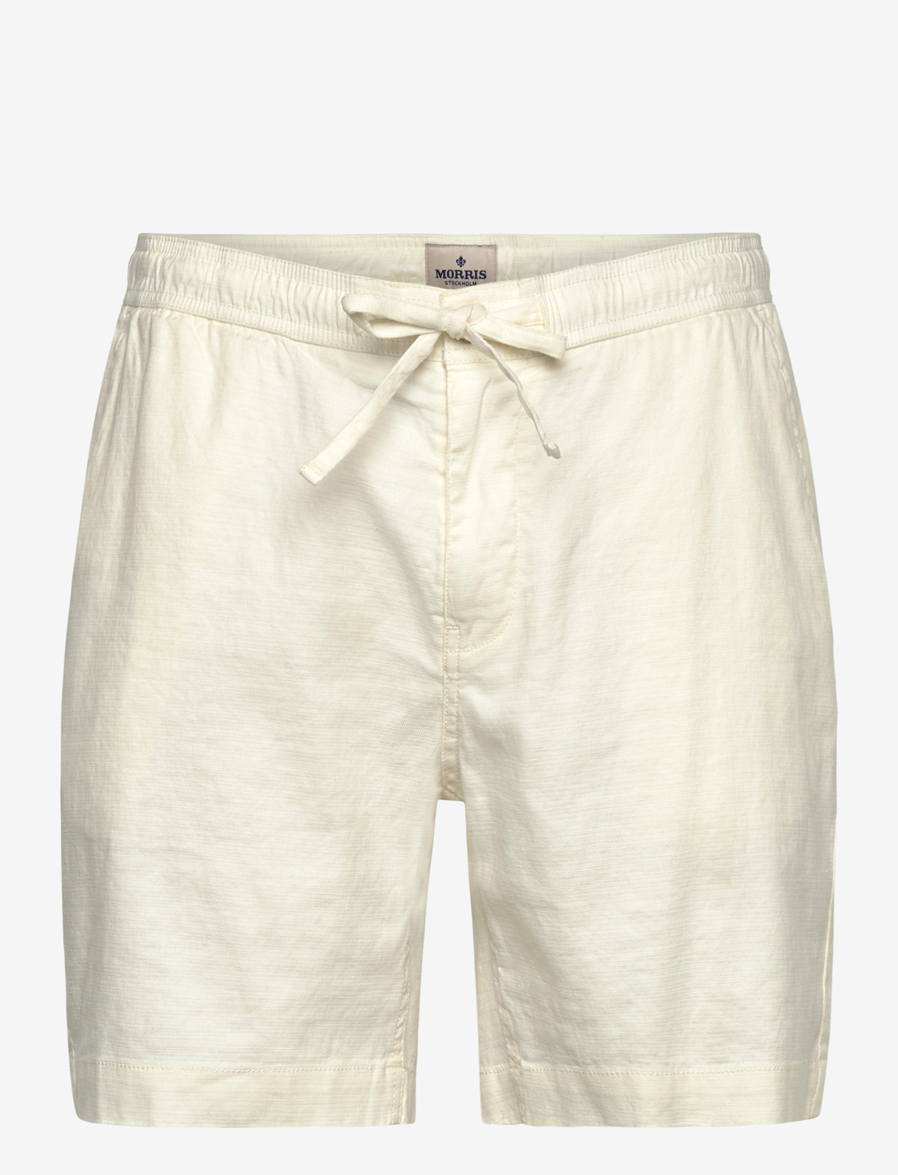 Morris - Fenix Linen Shorts - hørshorts - white - 0