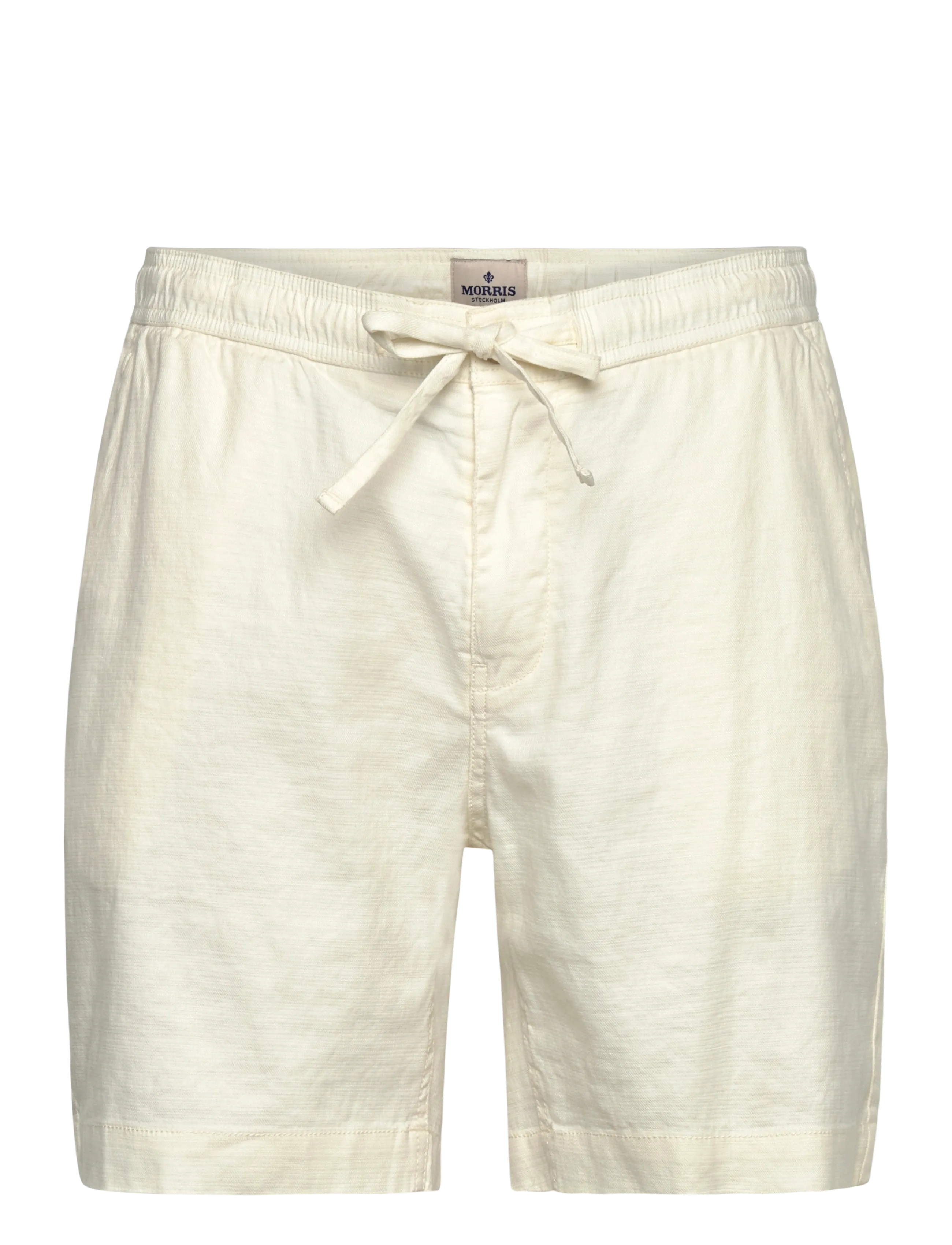 Morris Fenix Linen Shorts - Shorts - WHITE / white