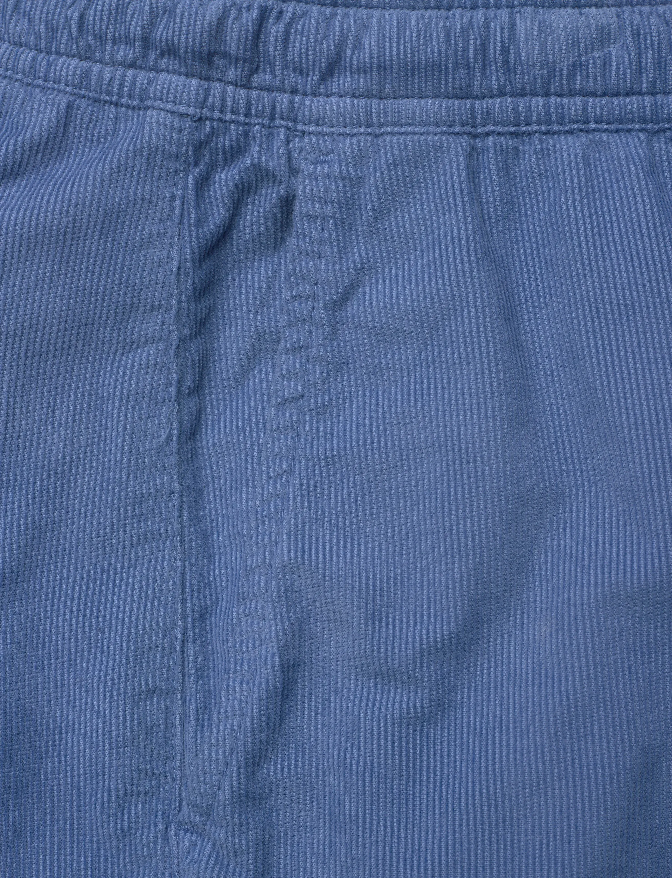 Morris - Fenix Summer Cord Shorts - casual shorts - blue - 5