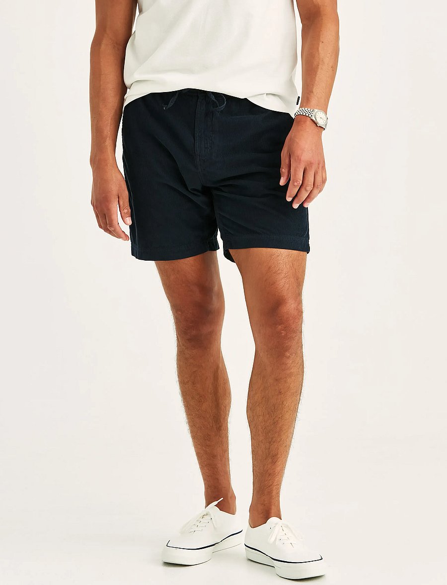 Morris - Fenix Summer Cord Shorts - vabaaja lühikesed püksid - dark blue - 0