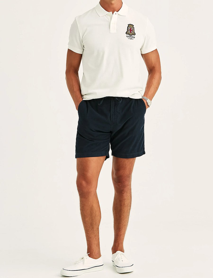 Morris - Fenix Summer Cord Shorts - vabaaja lühikesed püksid - dark blue - 5