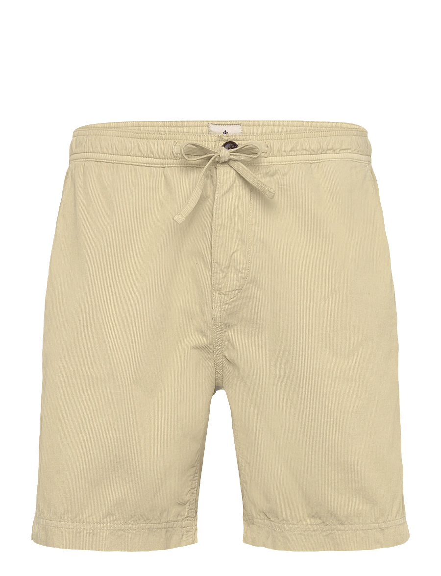 Morris - Fenix Summer Cord Shorts - casual shorts - khaki - 0