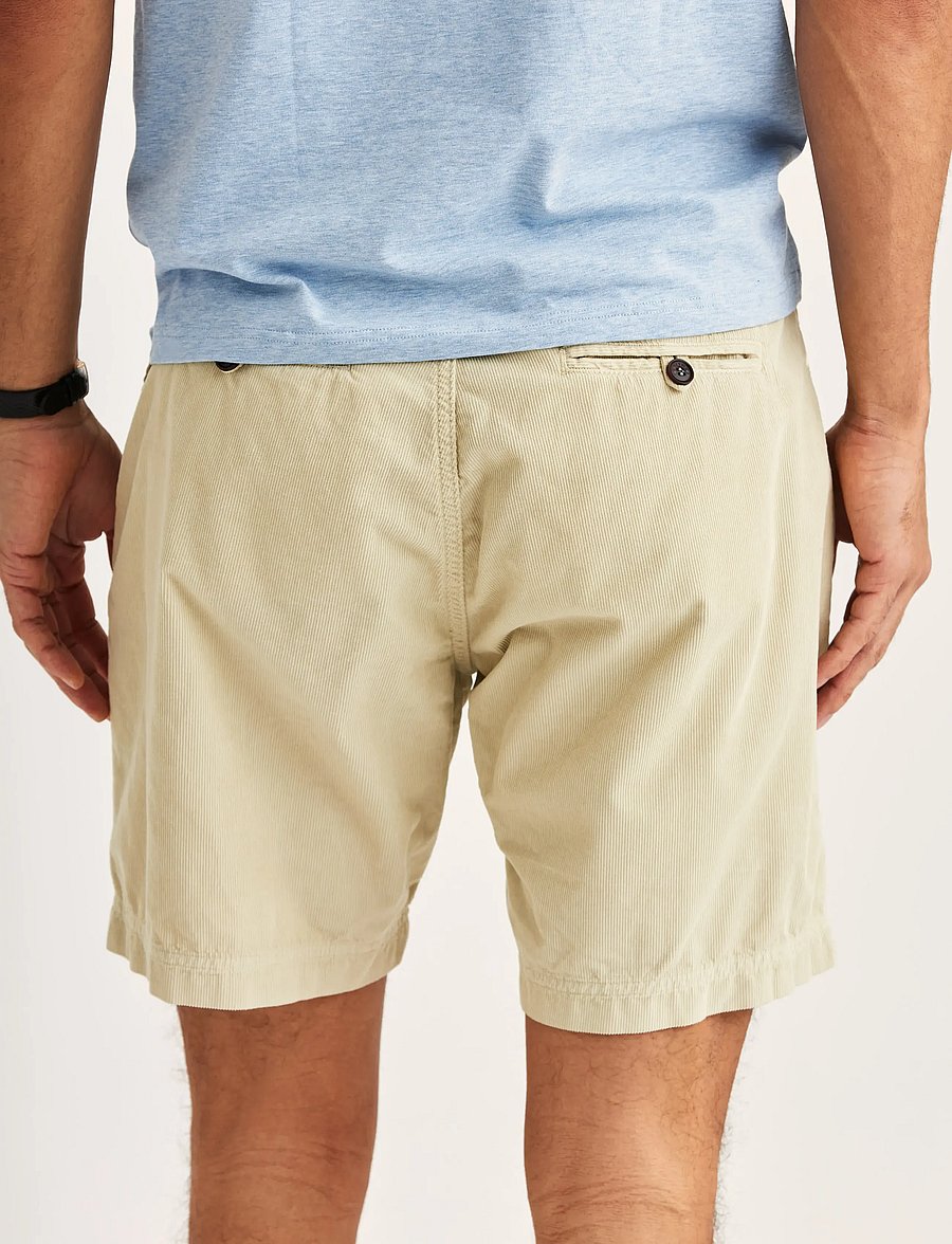 Morris - Fenix Summer Cord Shorts - casual shorts - khaki - 5