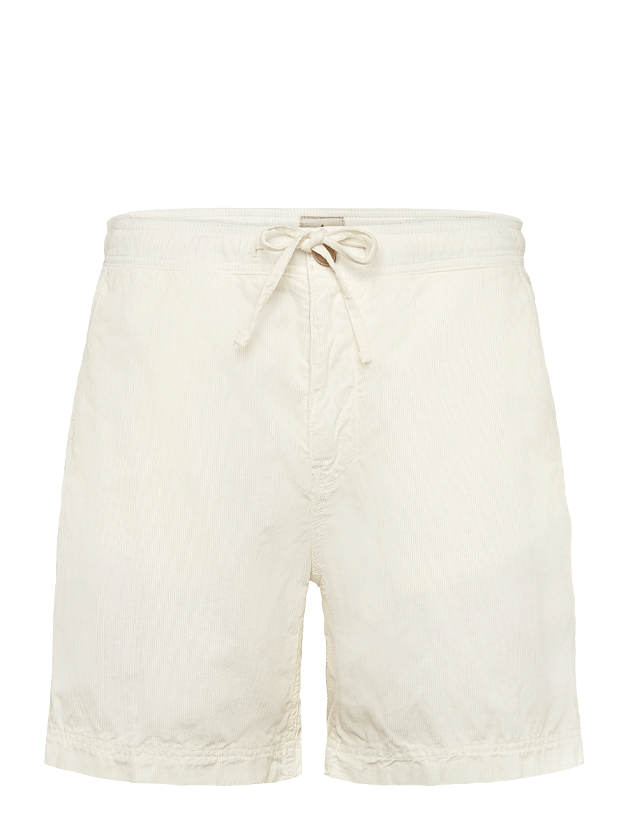 Morris - Fenix Summer Cord Shorts - casual shorts - off white - 1