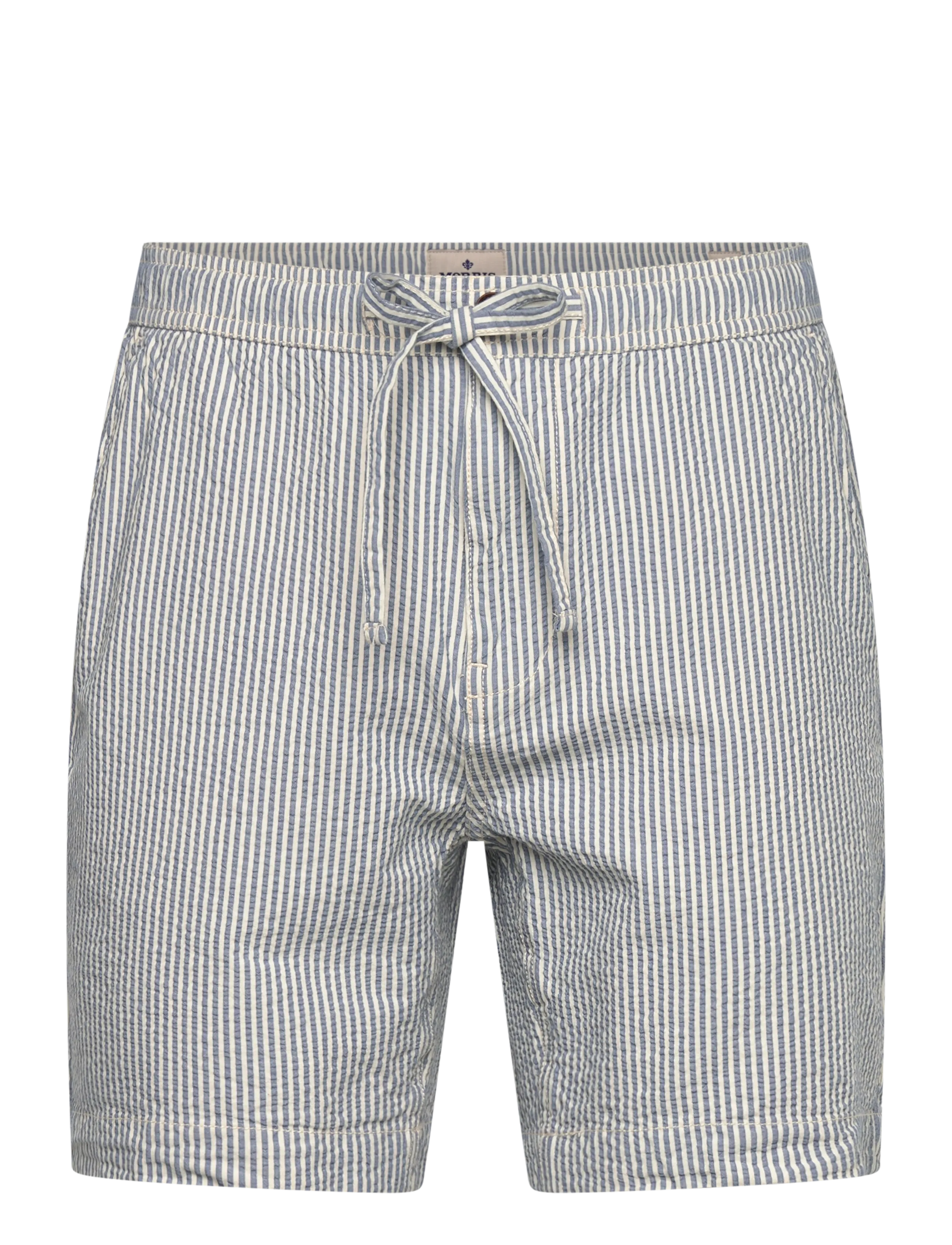 Morris Fenix Seersucker Shorts - Shorts - BLUE / blue