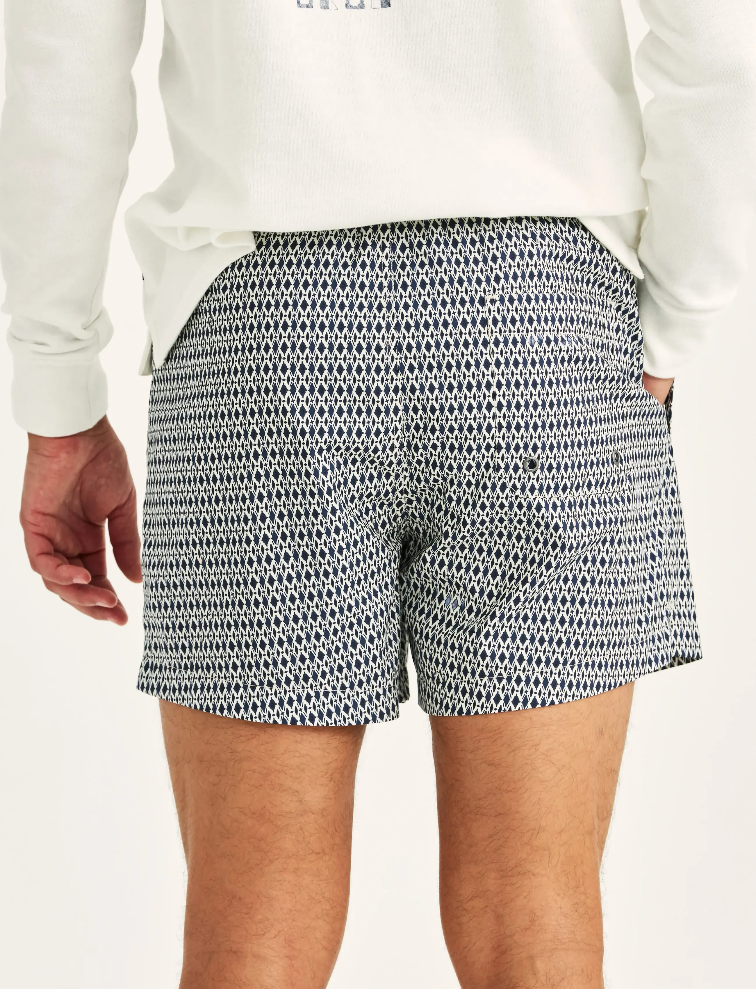 Morris - Tom Bathing Trunks - badeshorts - blue - 4
