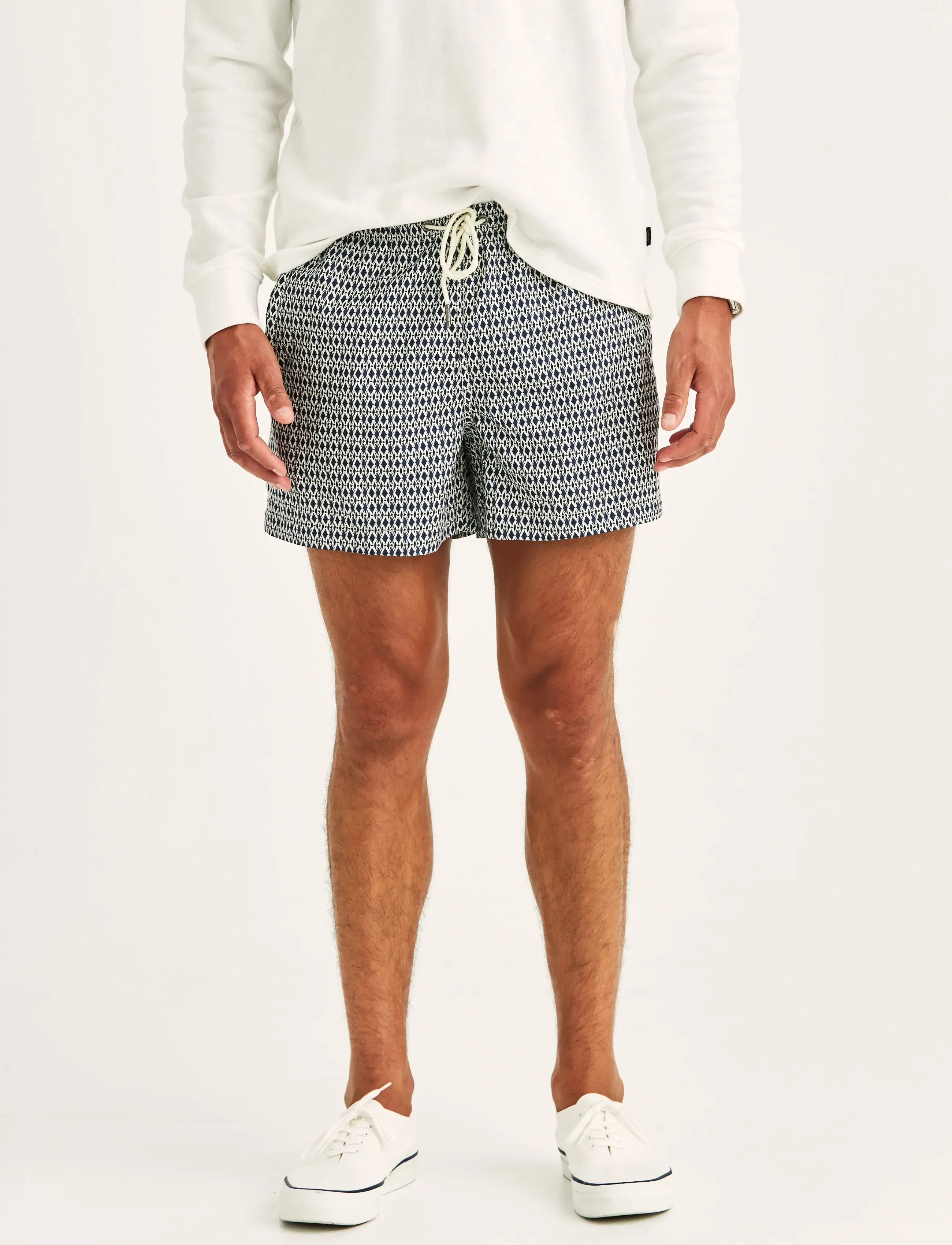 Morris - Tom Bathing Trunks - badeshorts - blue - 5
