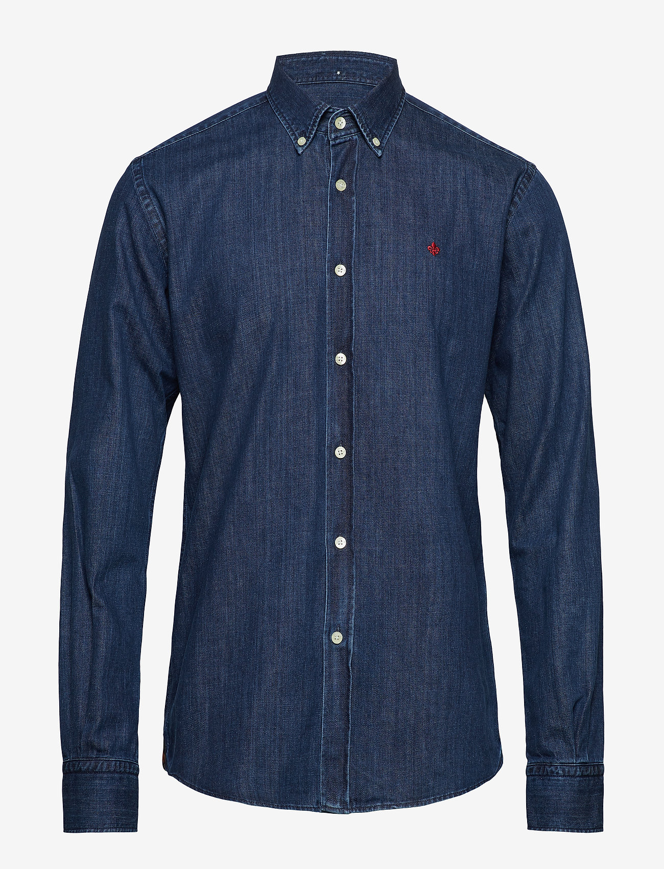 Morris - Cary Grant Denim Shirt - navy - 0