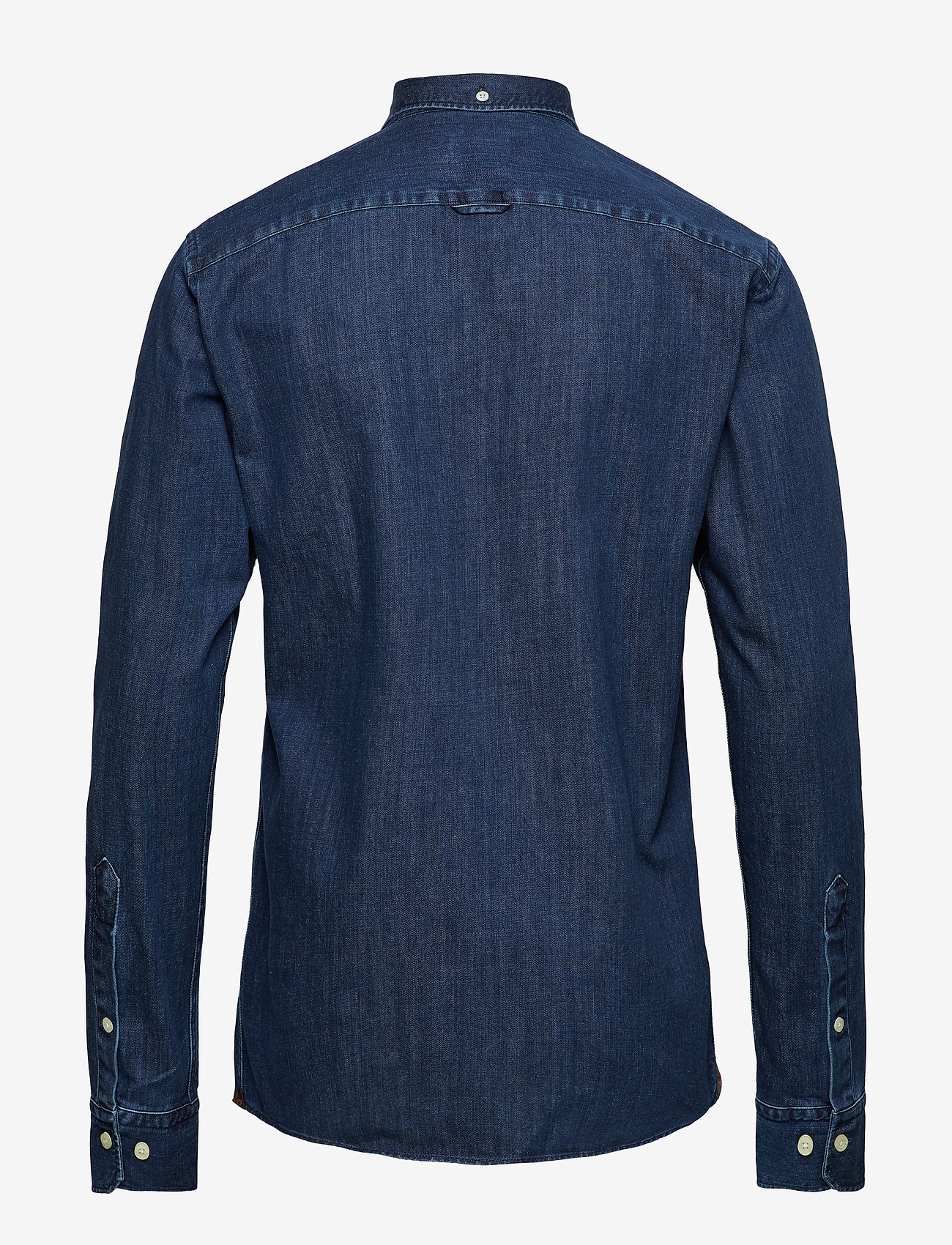 Morris - Cary Grant Denim Shirt - navy - 1