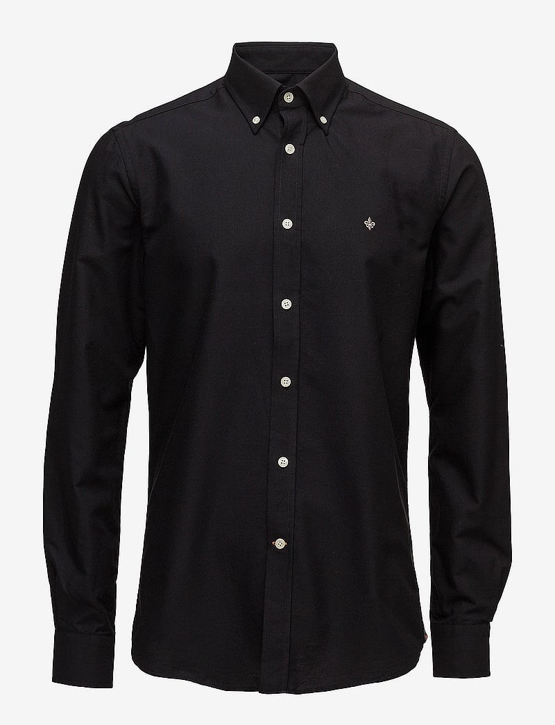 Morris - Douglas Shirt-Slim Fit - basic skjorter - black - 0