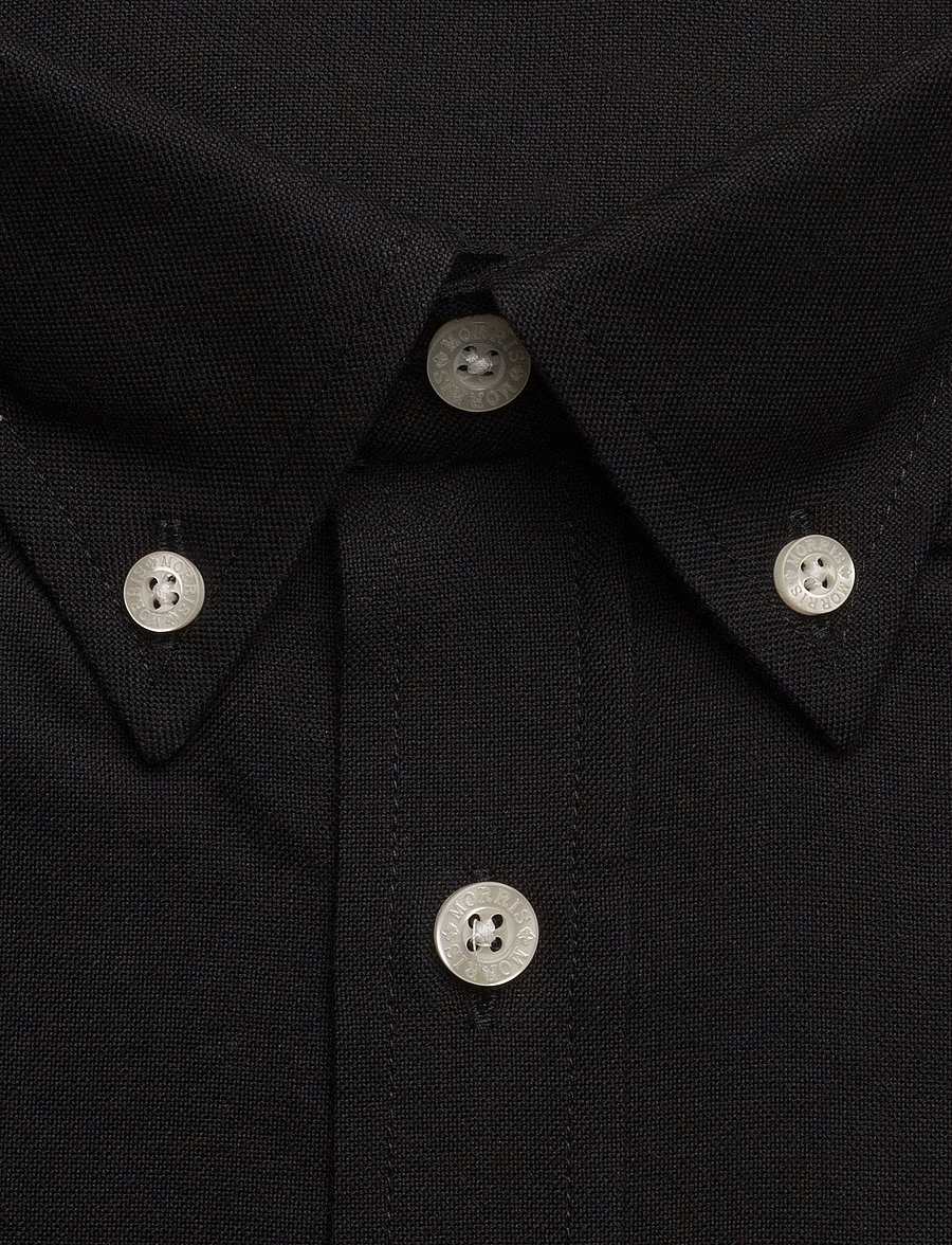 Morris - Douglas Shirt-Slim Fit - oxfordi särgid - black - 2