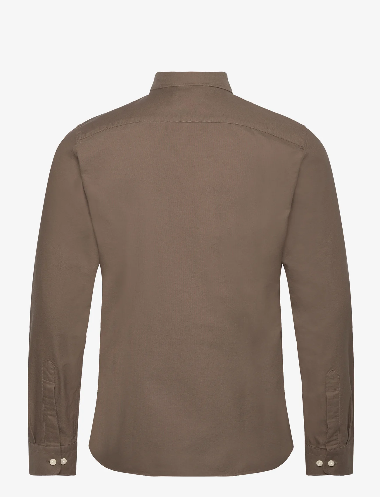 Morris - Douglas Shirt-Slim Fit - basic shirts - brown - 1