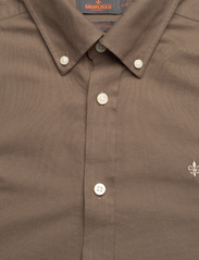Morris - Douglas Shirt-Slim Fit - peruskauluspaidat - brown - 2