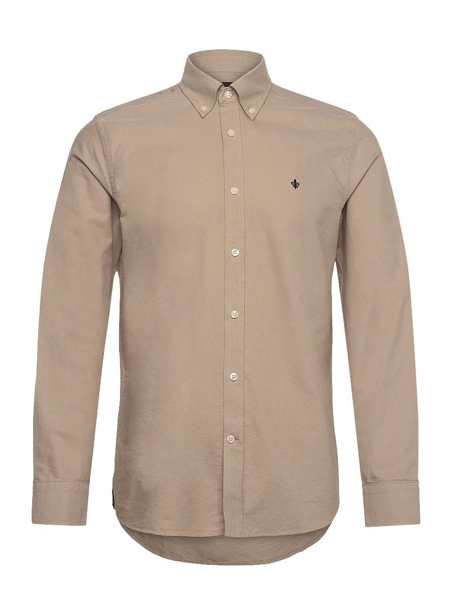 Morris - Douglas Shirt-Slim Fit - oxford-hemden - khaki - 1