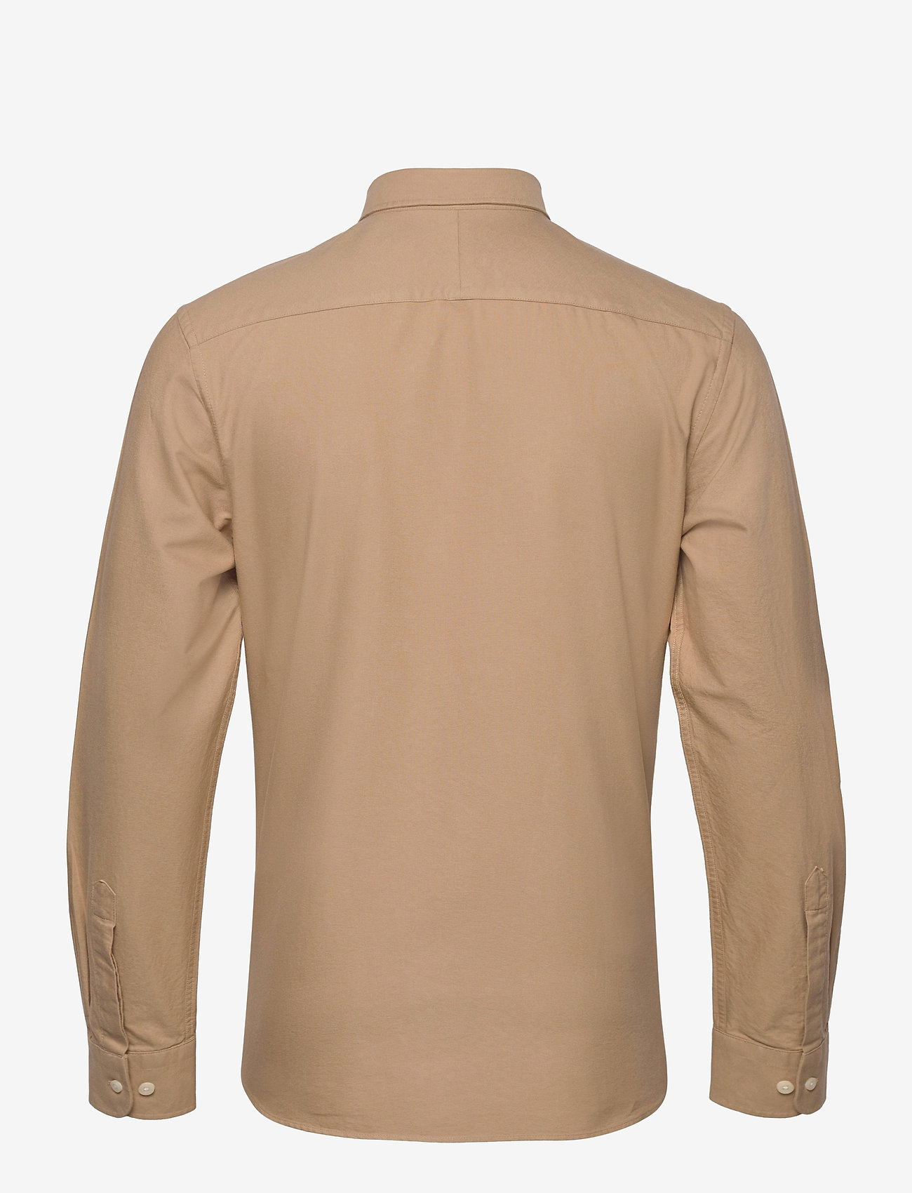 Morris - Douglas Shirt-Slim Fit - peruskauluspaidat - khaki - 1