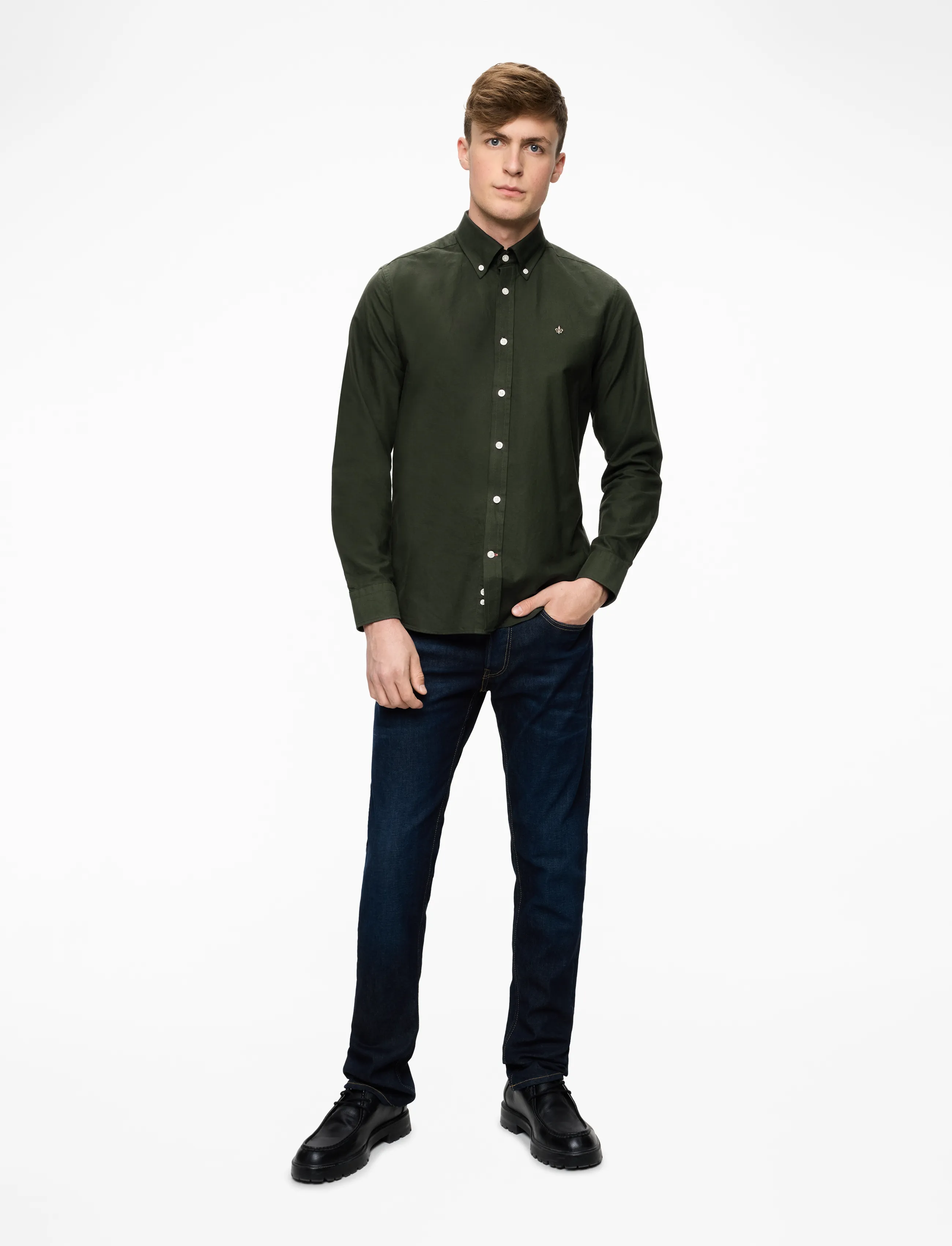 Morris Douglas Shirt-Slim Fit casual skjortor herr – bild 2