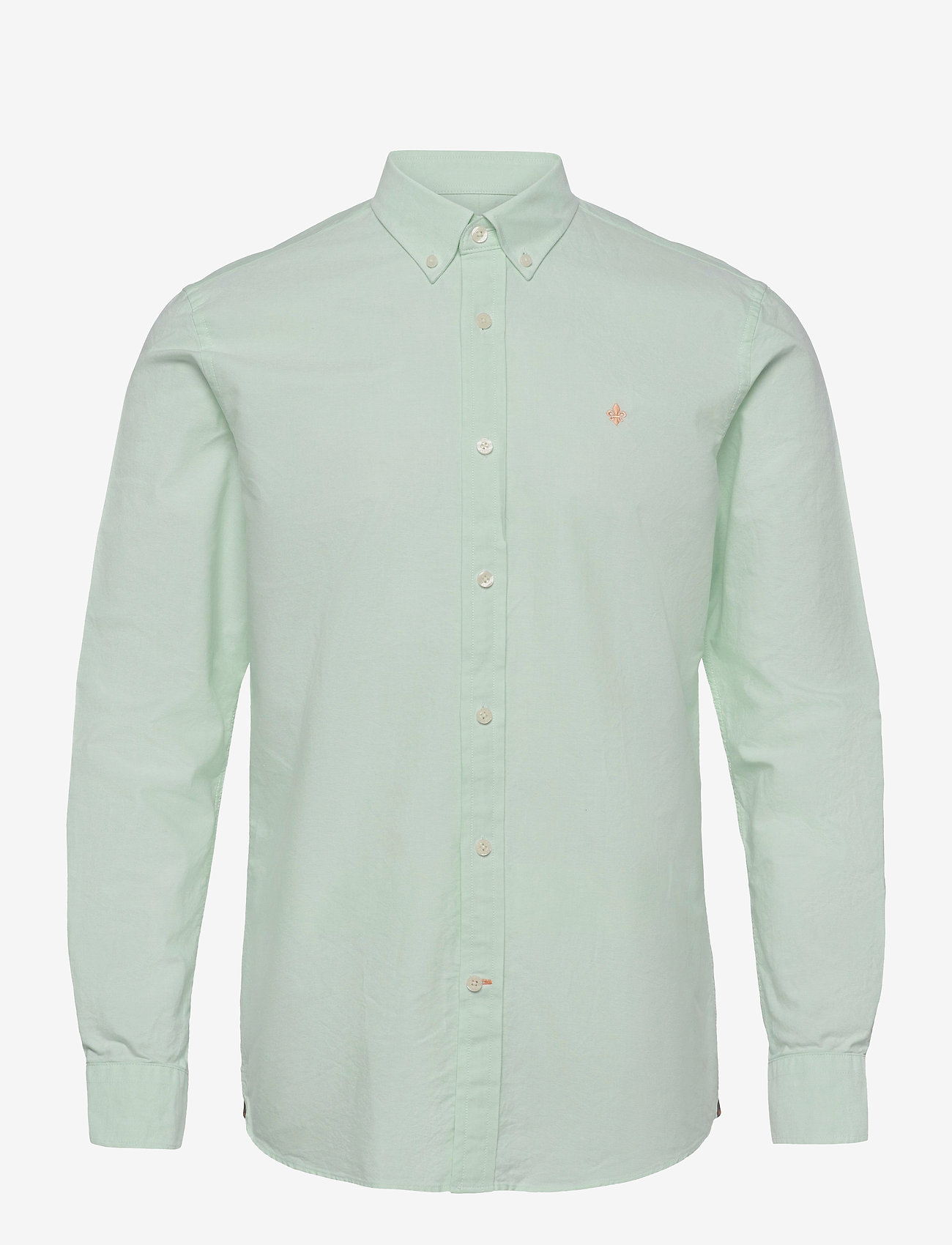 Morris - Douglas Shirt-Slim Fit - peruskauluspaidat - turquoise - 0