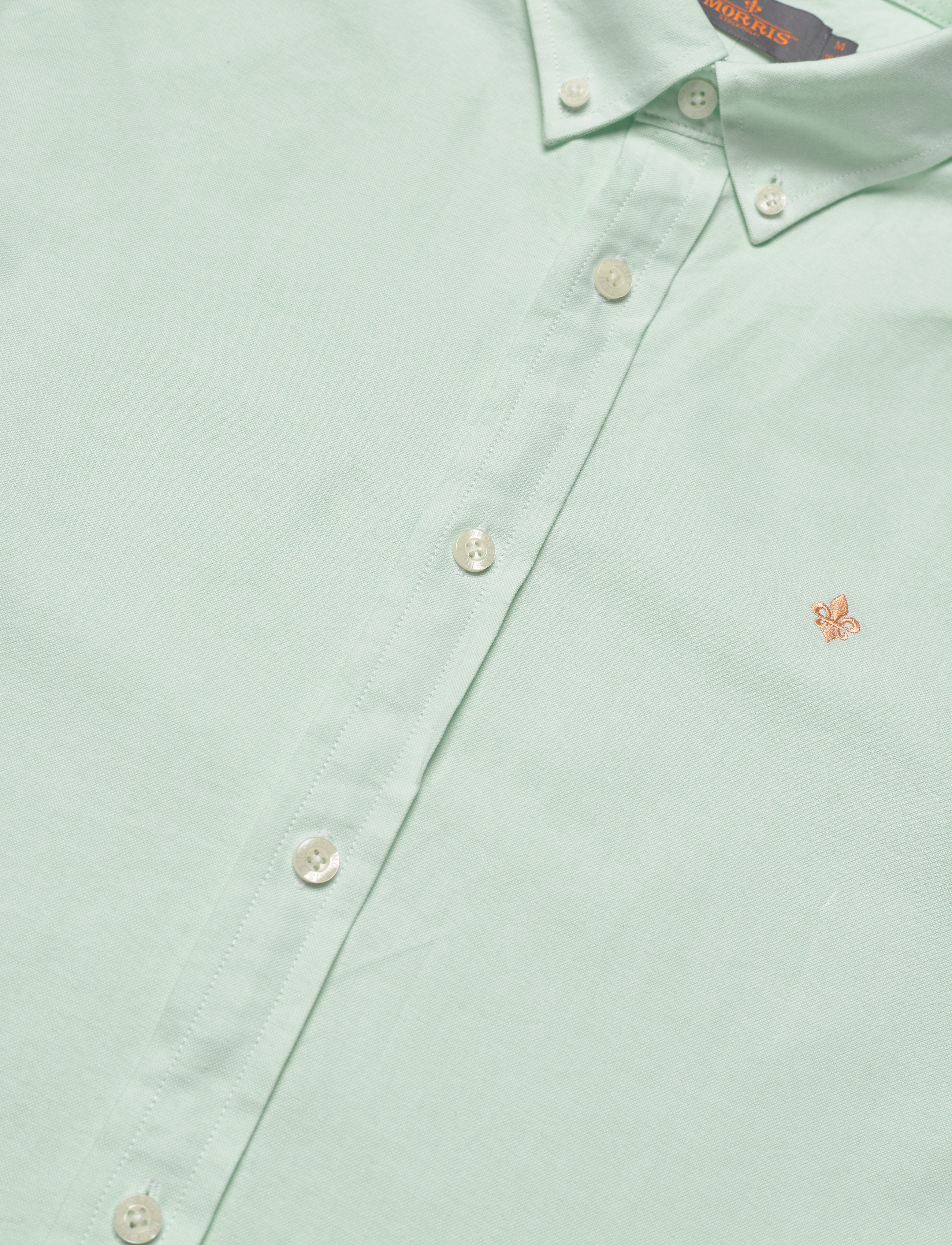 Morris - Douglas Shirt-Slim Fit - oxford-skjortor - turquoise - 3